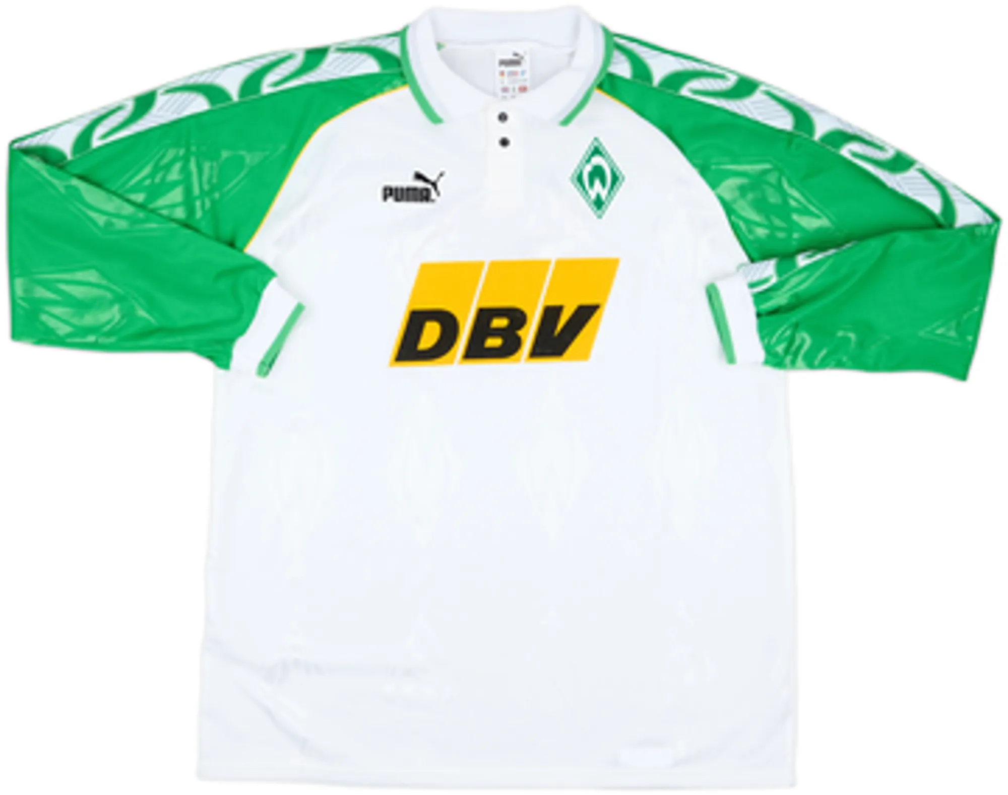 Puma Werder Bremen Mens LS Home Shirt 1995/96