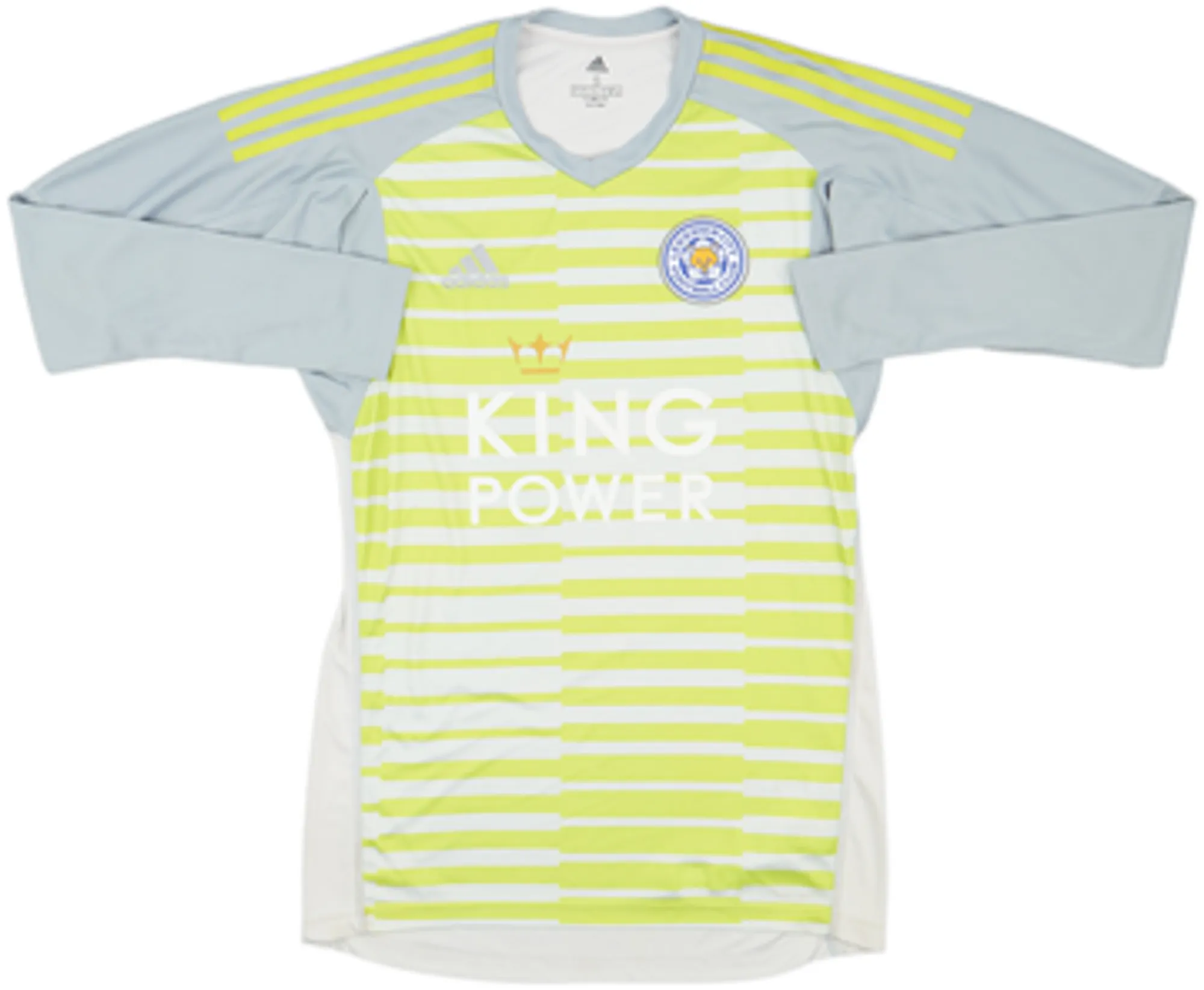adidas Leicester City Mens LS Goalkeeper Home Shirt 2018/19