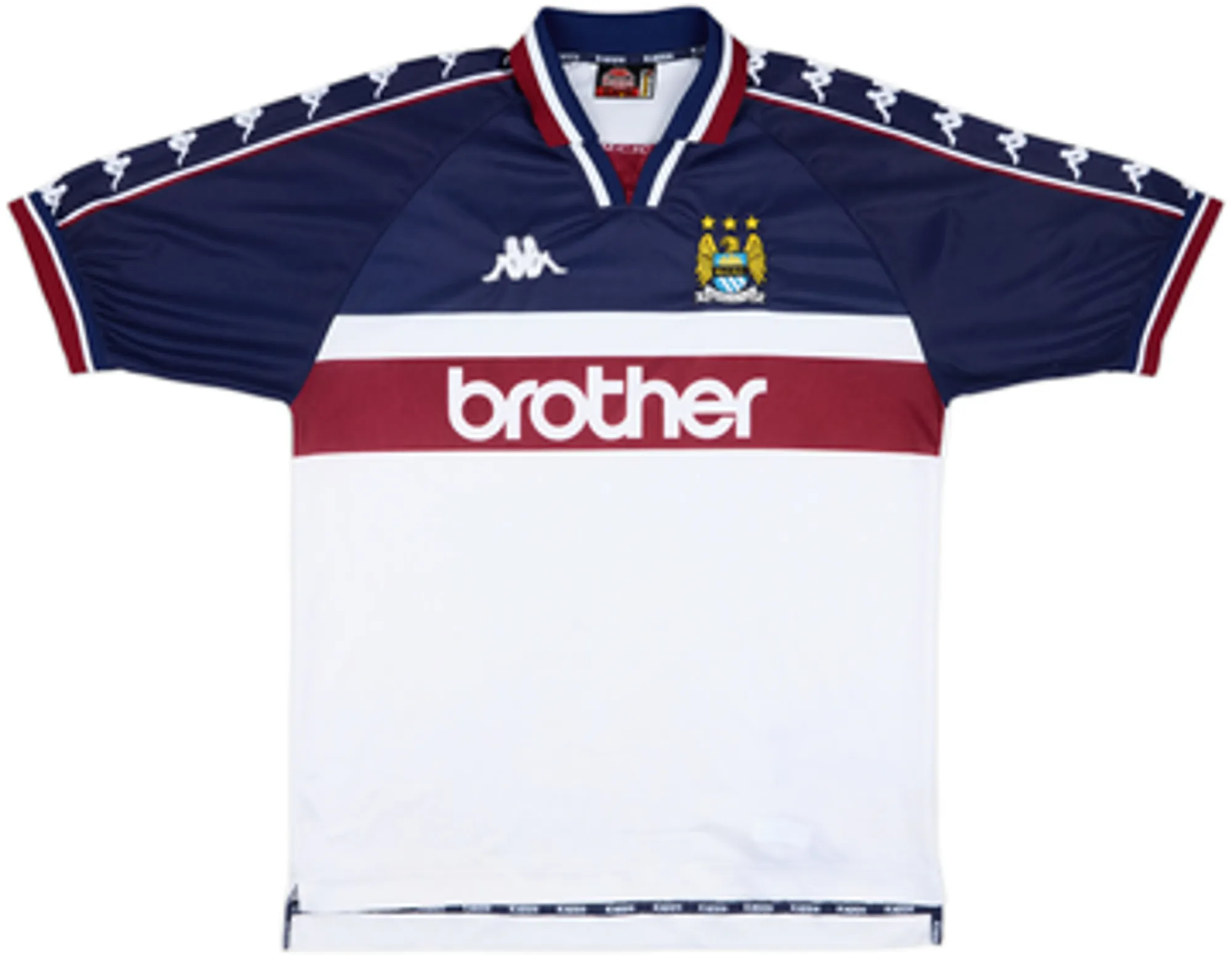 Kappa Manchester City Mens SS Away Shirt 1997/98