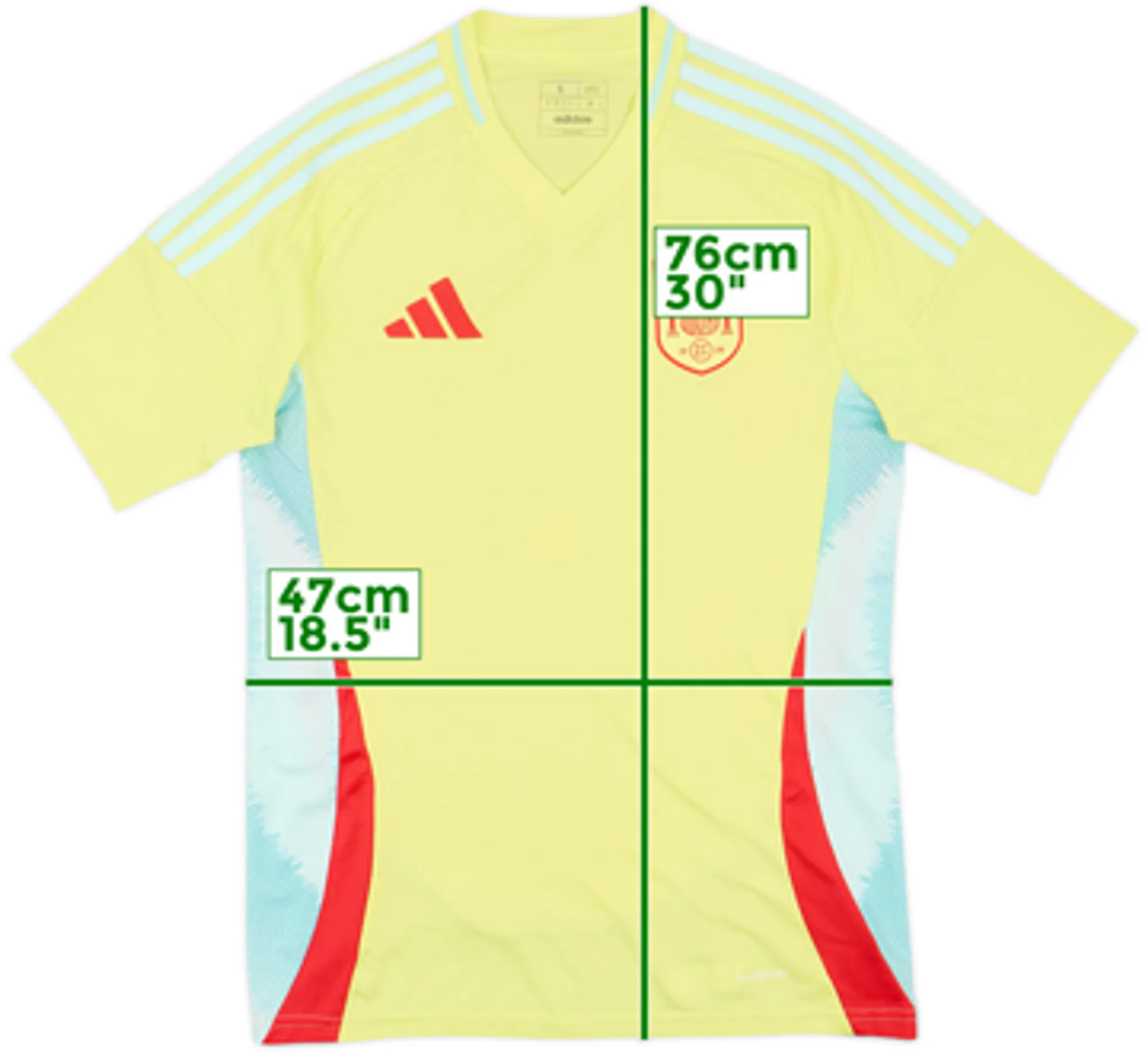 adidas Spain Mens SS Away Shirt 2024