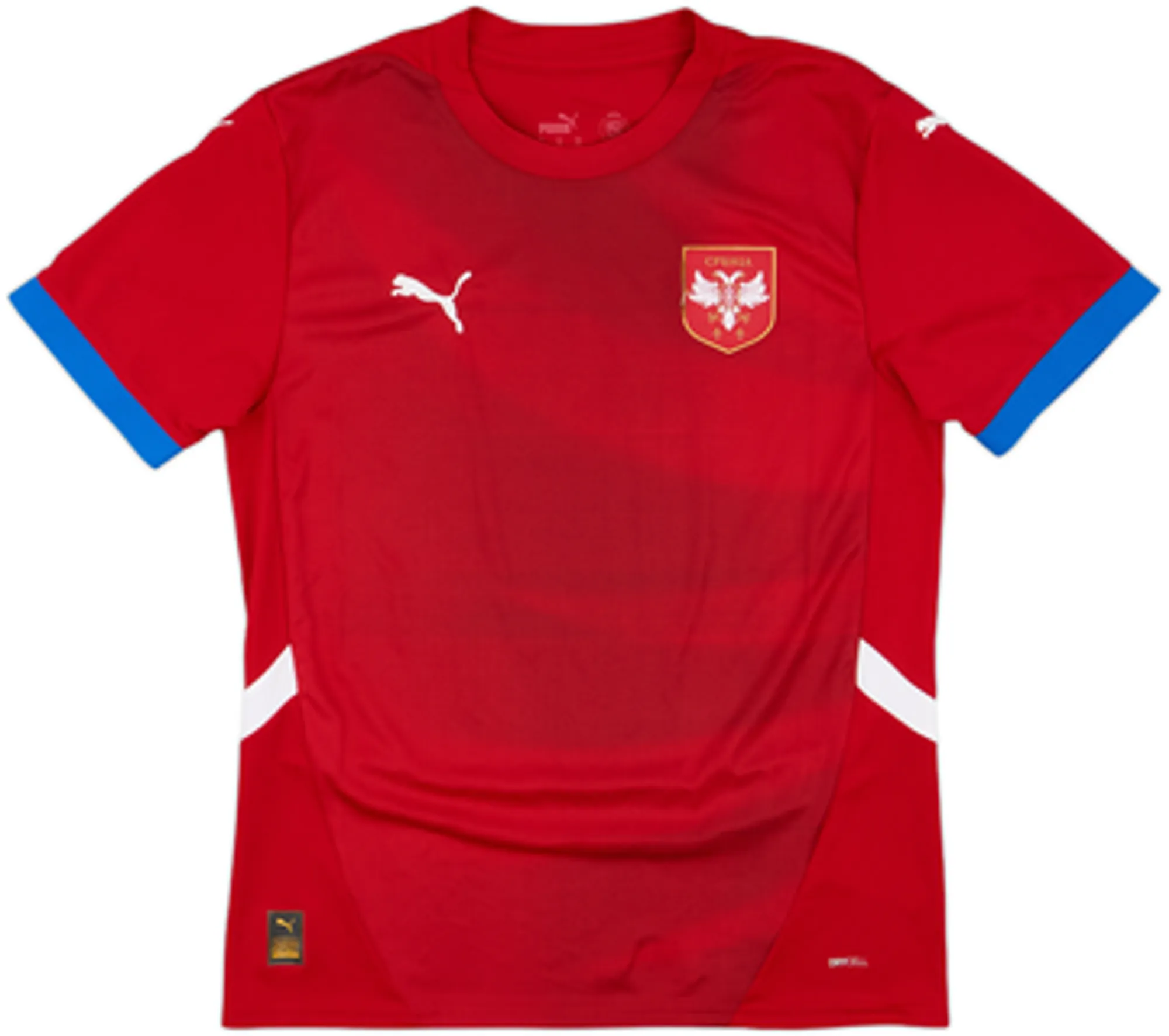 Puma Serbia Mens SS Home Shirt 2024