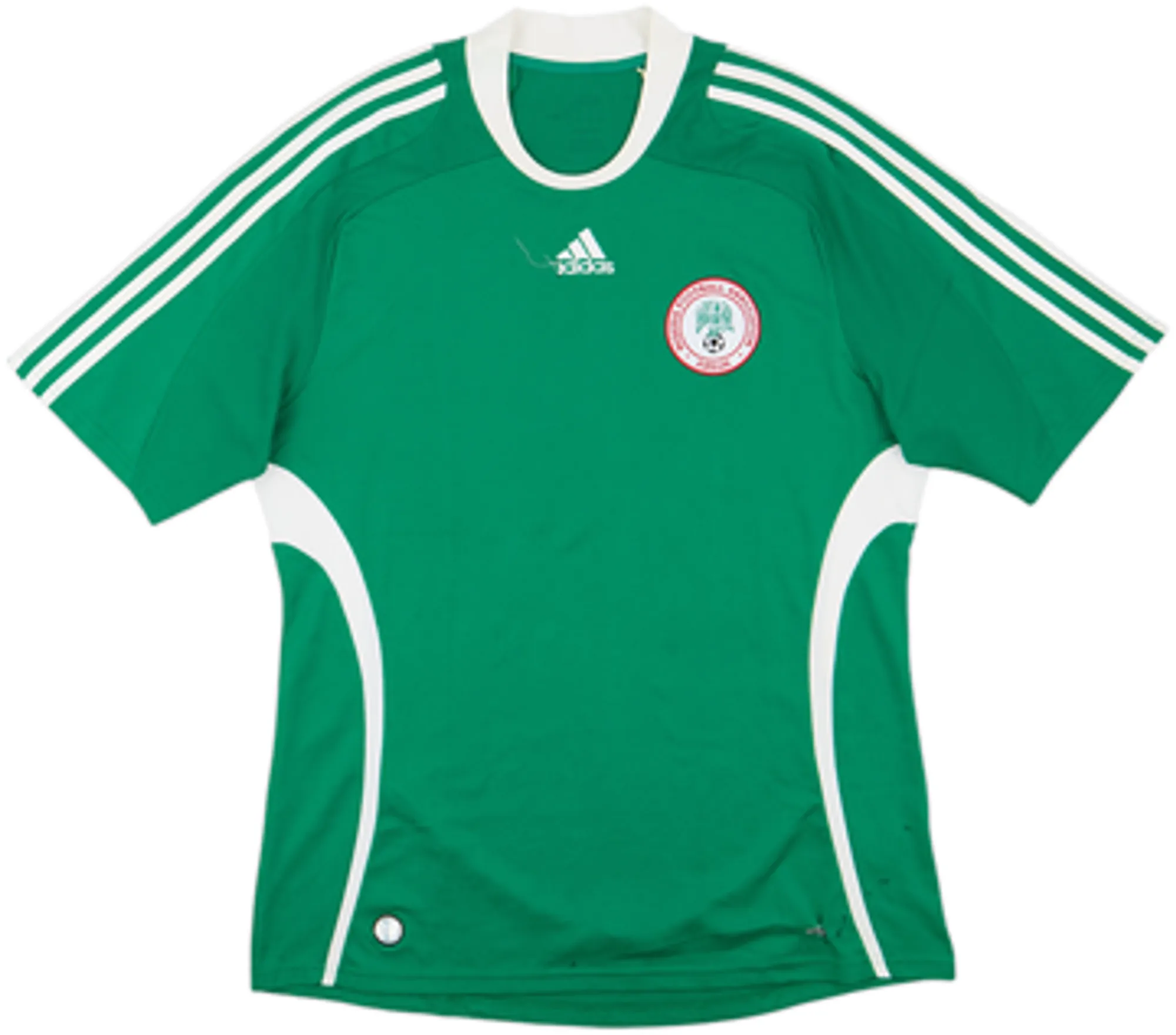 adidas Nigeria Mens SS Home Shirt 2008