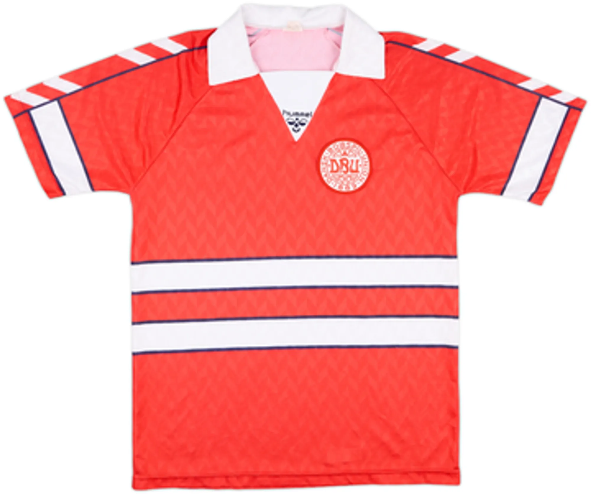 Hummel Denmark Mens SS Home Shirt 1988
