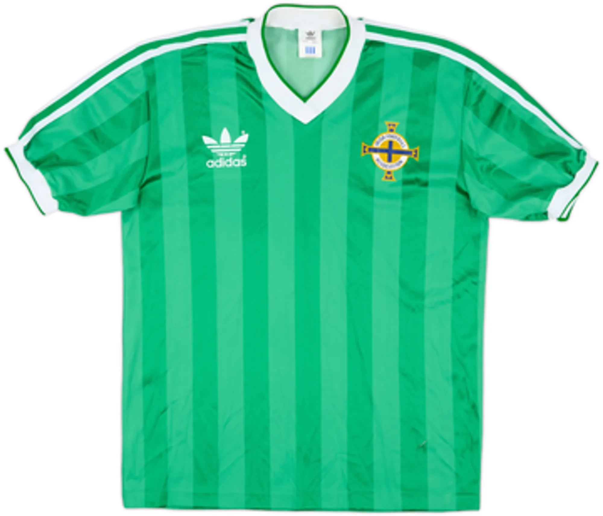 adidas Northern Ireland Mens SS Home Shirt 1985