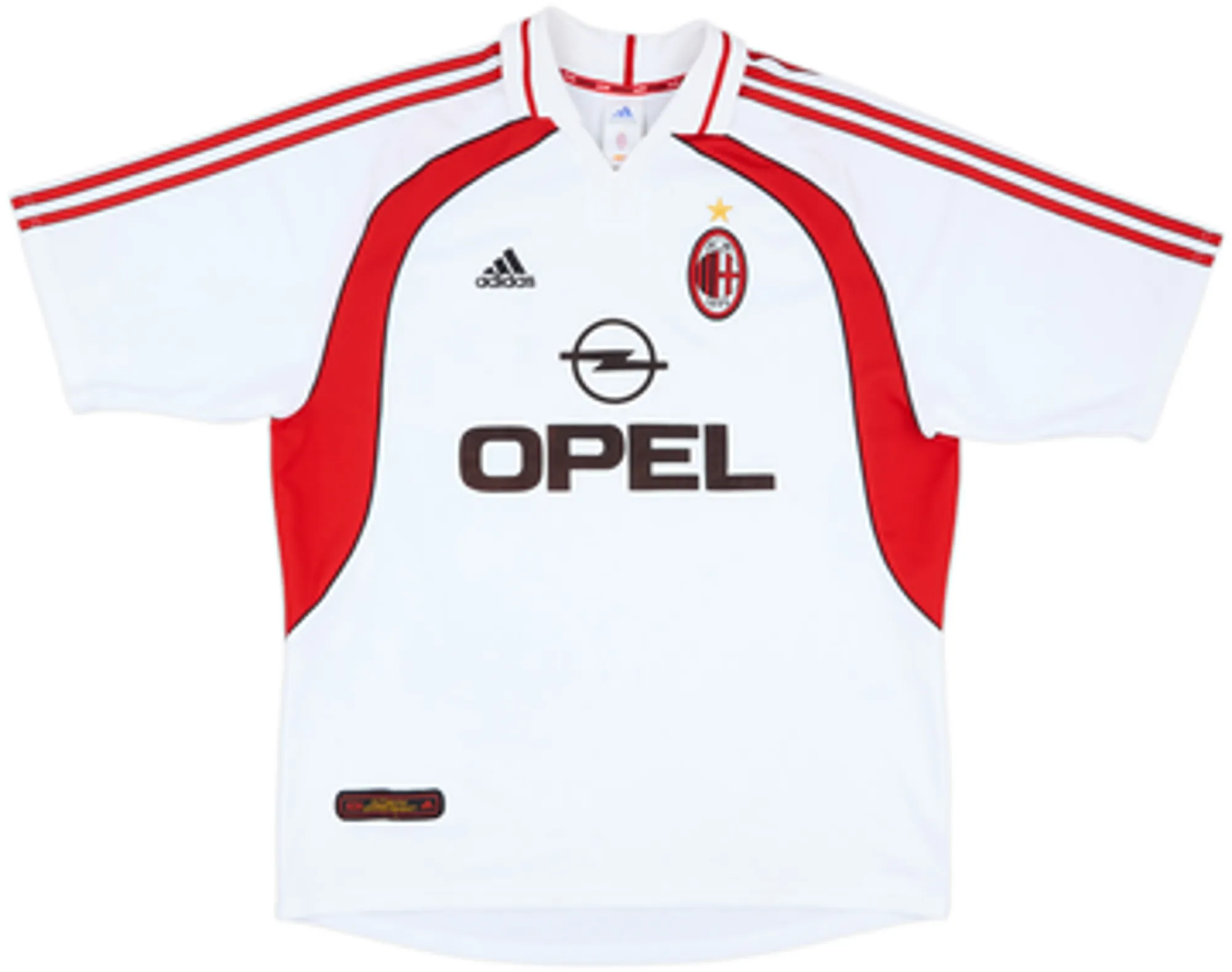 adidas AC Milan Mens SS Away Shirt 2000/02