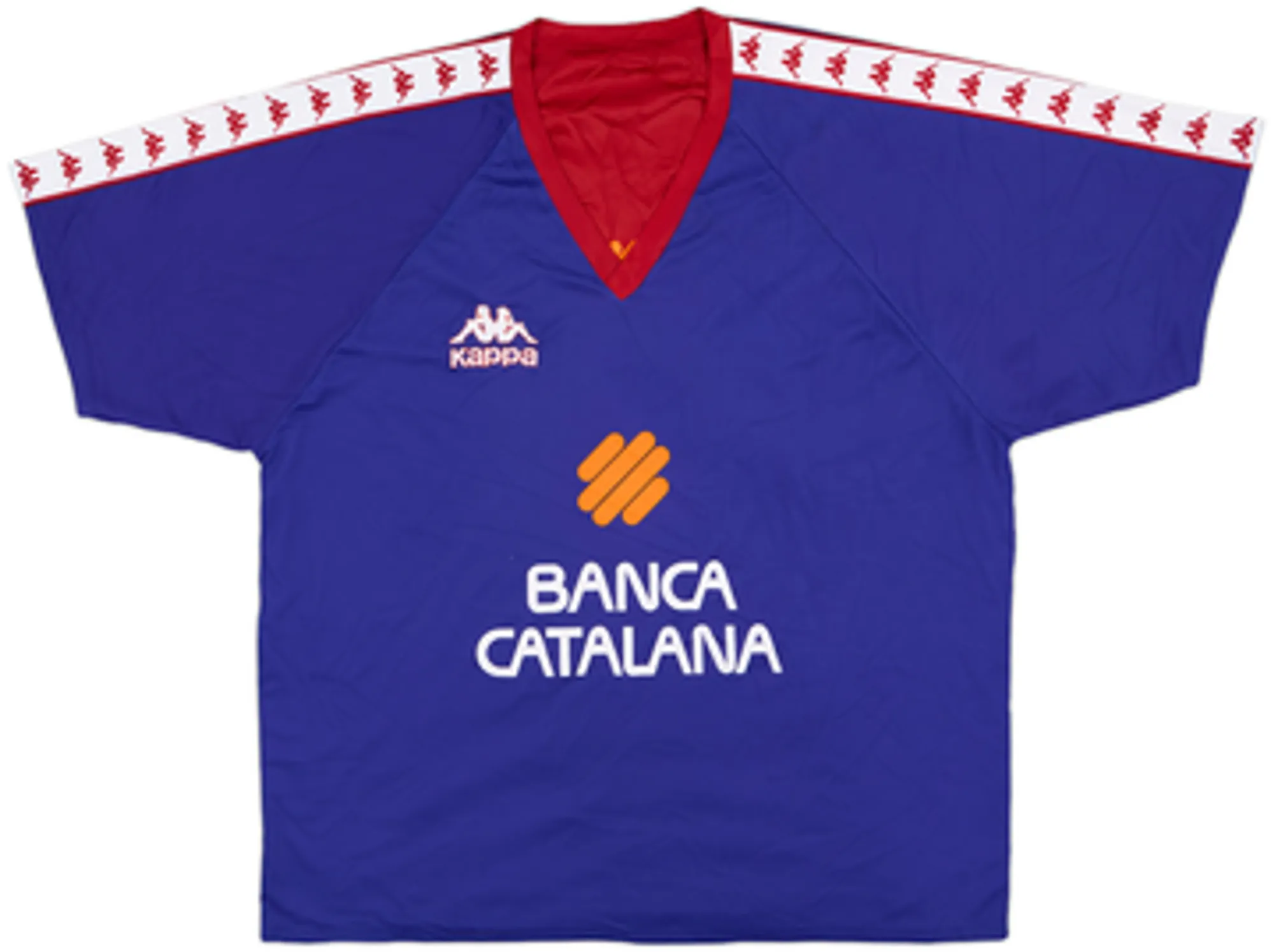 Kappa Barcelona Mens SS Home Shirt 1995/97