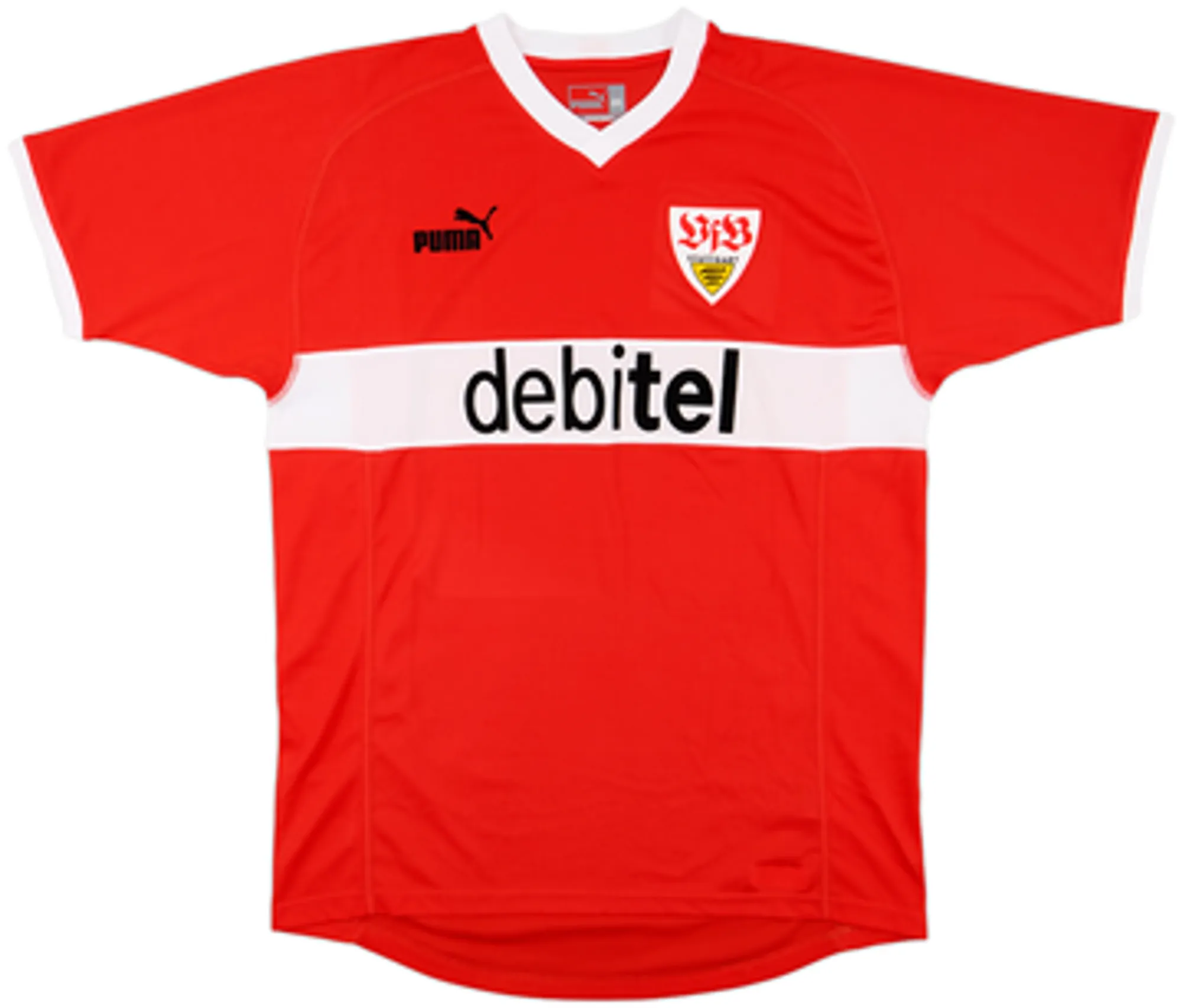 Puma Stuttgart Mens SS Away Shirt 2003/04