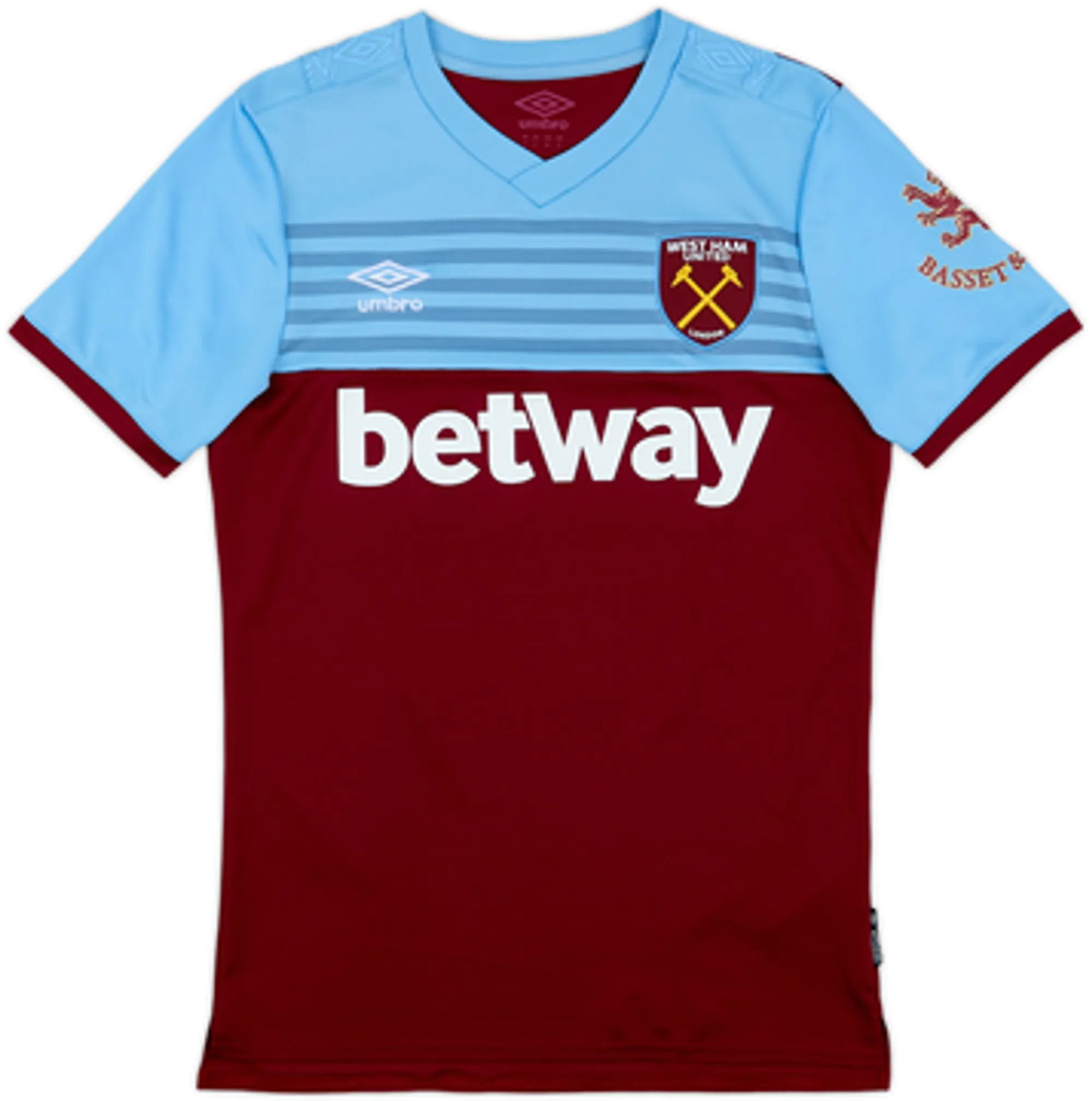 Umbro West Ham United Mens SS Home Shirt 2019/20