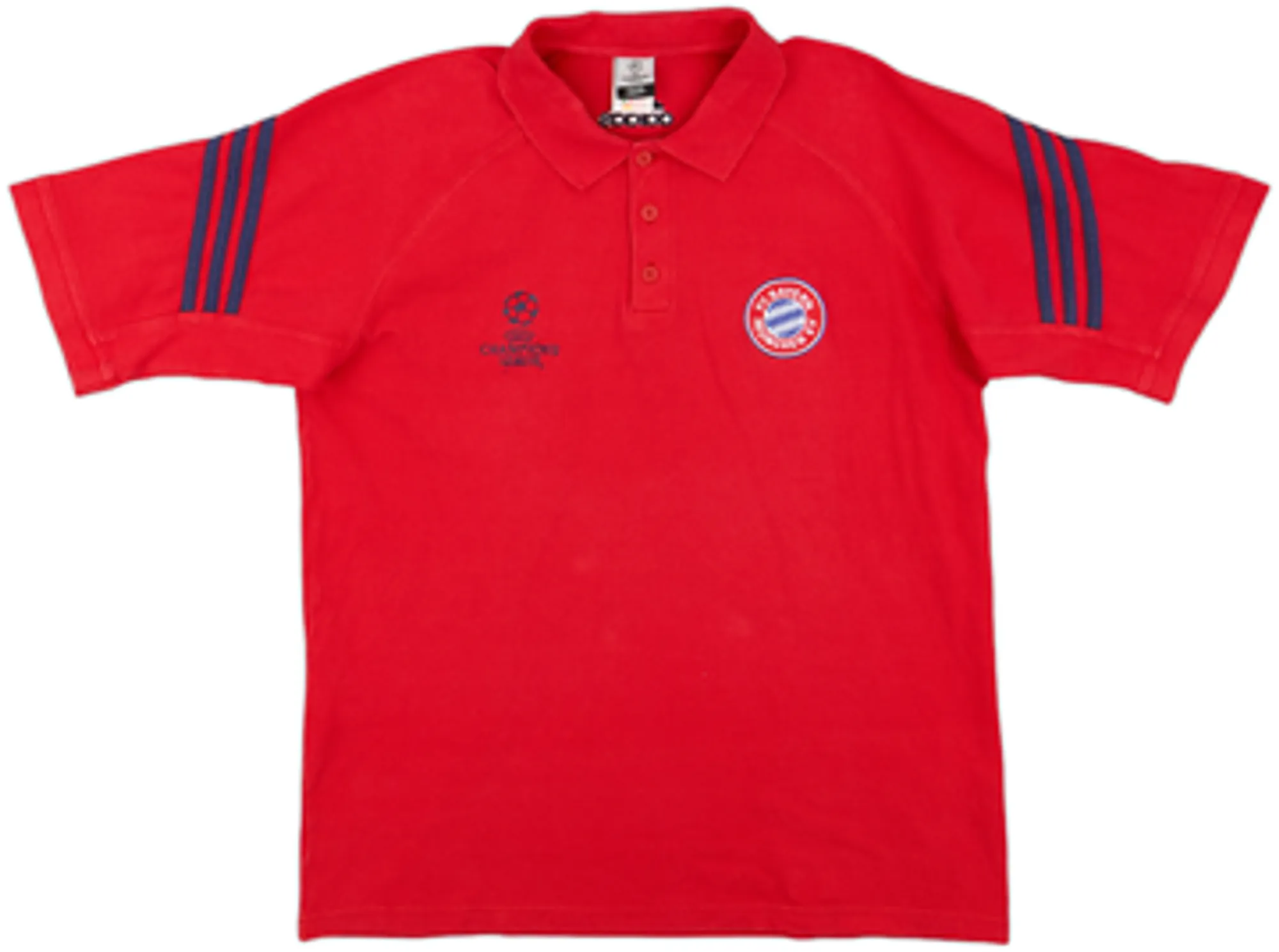 adidas Bayern Munich Mens SS Home Shirt 2001/02