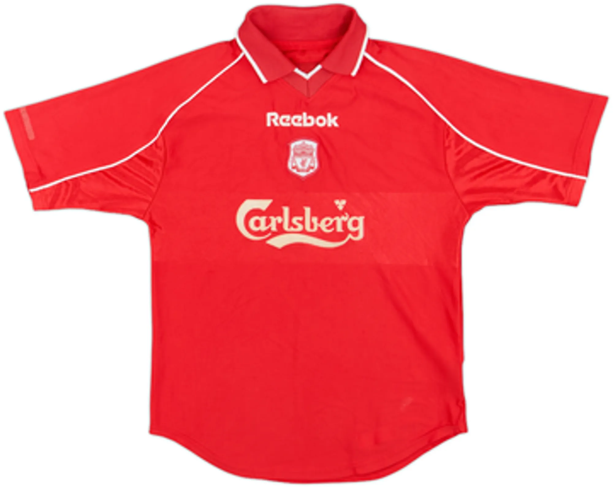 Reebok Liverpool Boys SS Home Shirt 2000/02