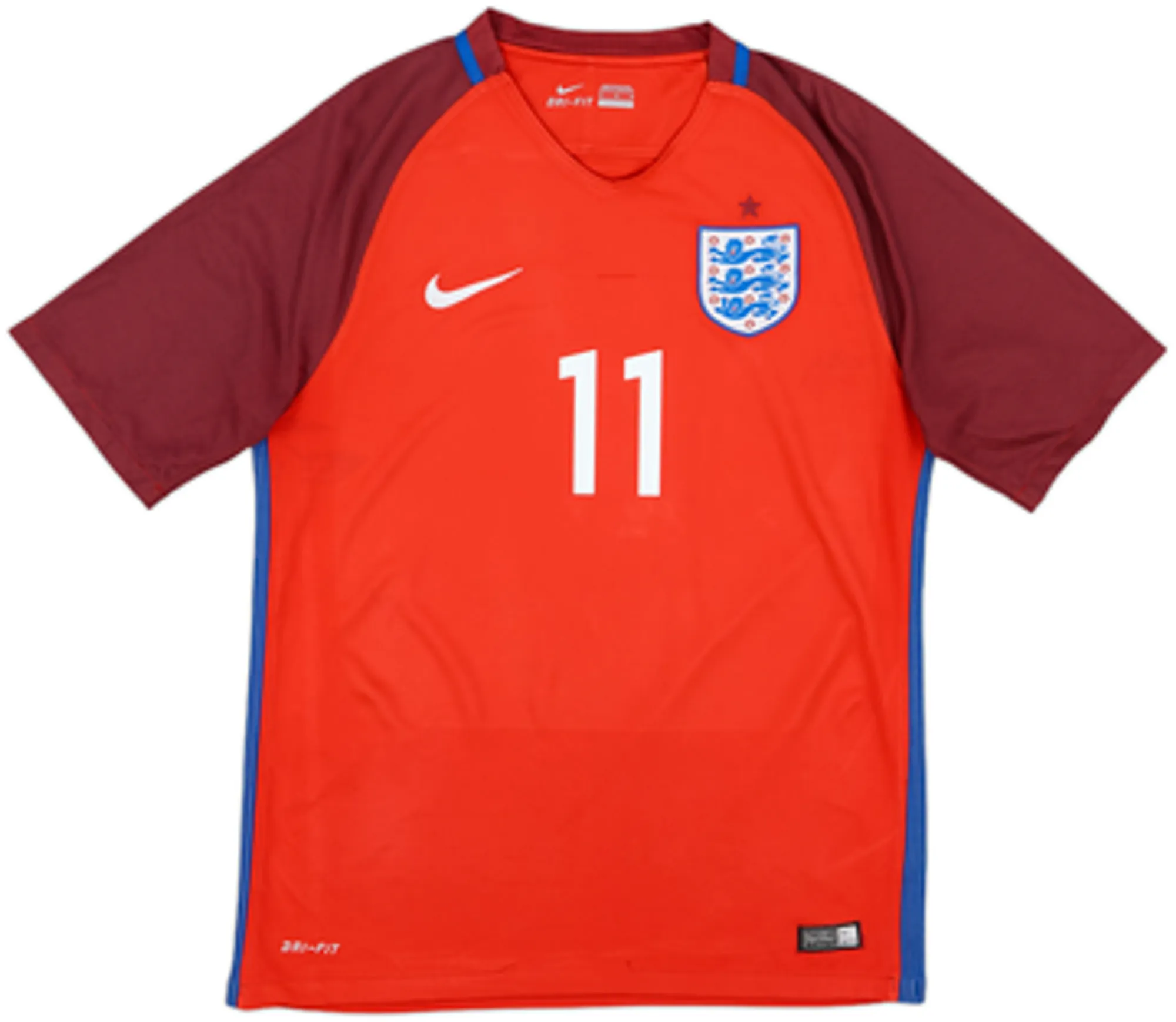 Nike England Mens SS Away Shirt 2016