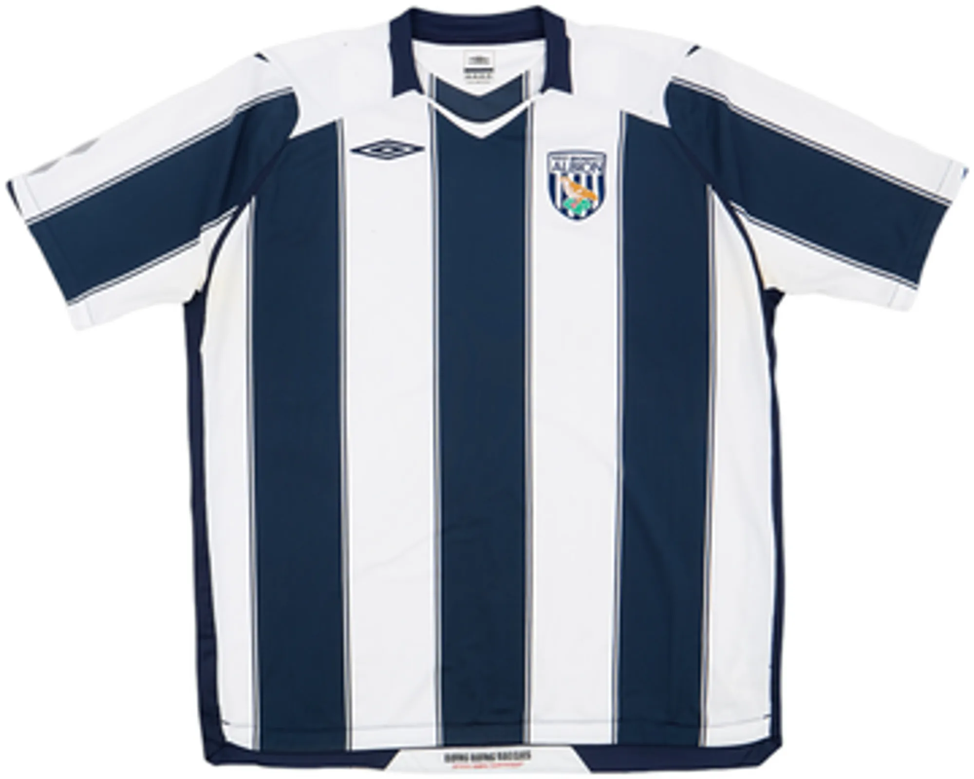 Umbro West Bromwich Albion Mens SS Home Shirt 2008/09
