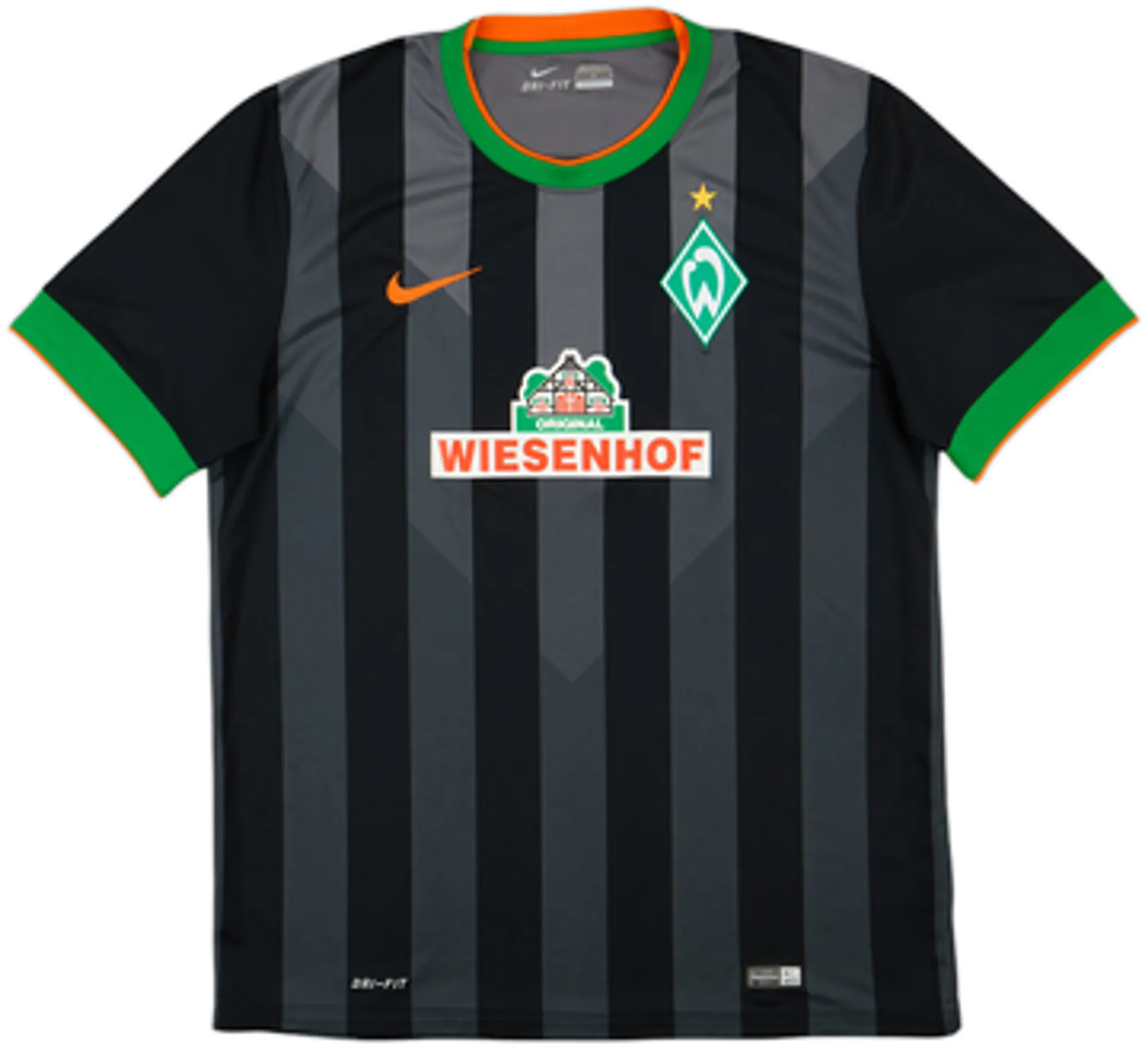 Nike Werder Bremen Mens SS Away Shirt 2014/15