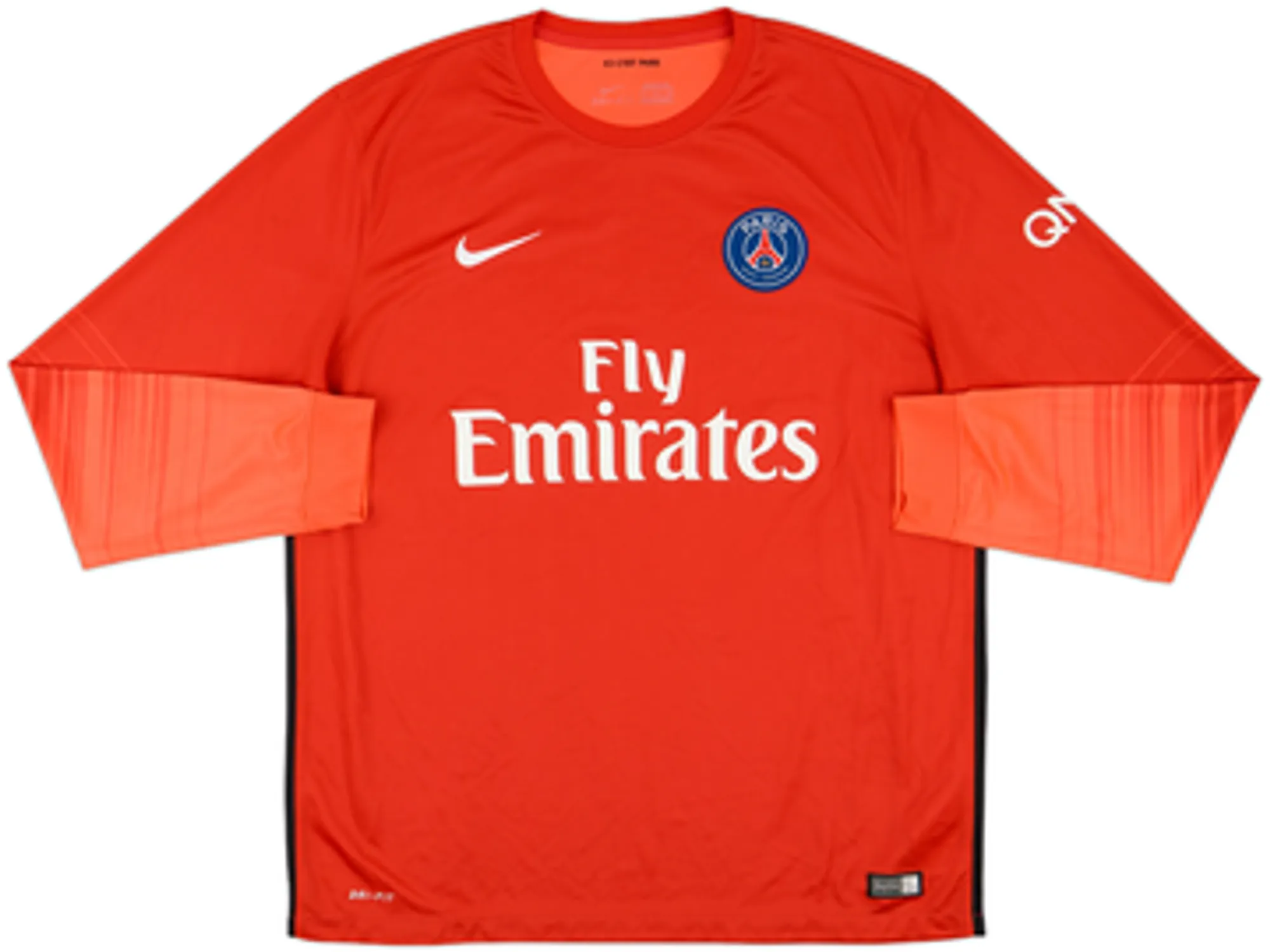 Nike Paris Saint Germain Mens LS Goalkeeper Home Shirt 2015/16