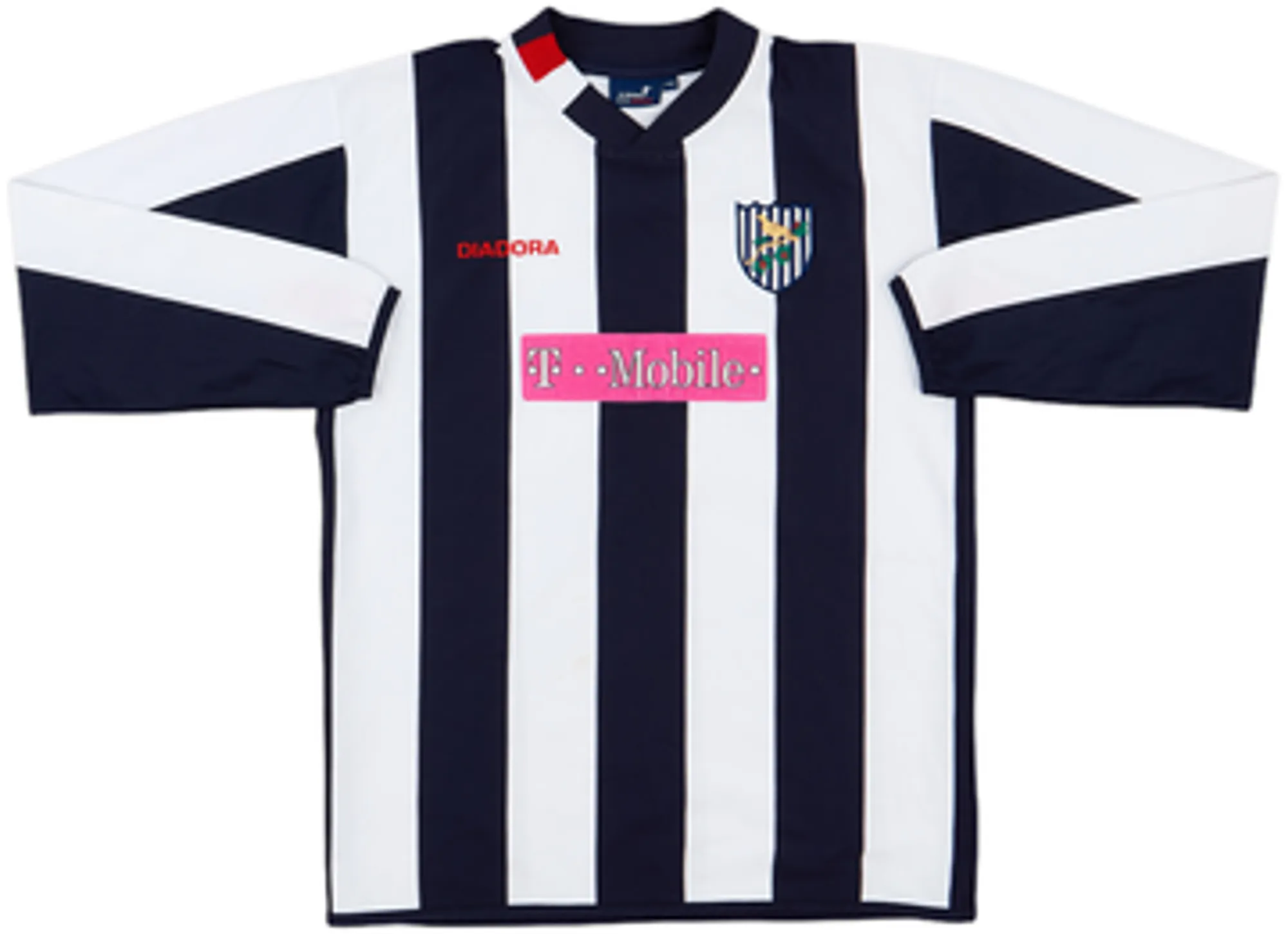 Diadora West Bromwich Albion Mens LS Home Shirt 2004/05