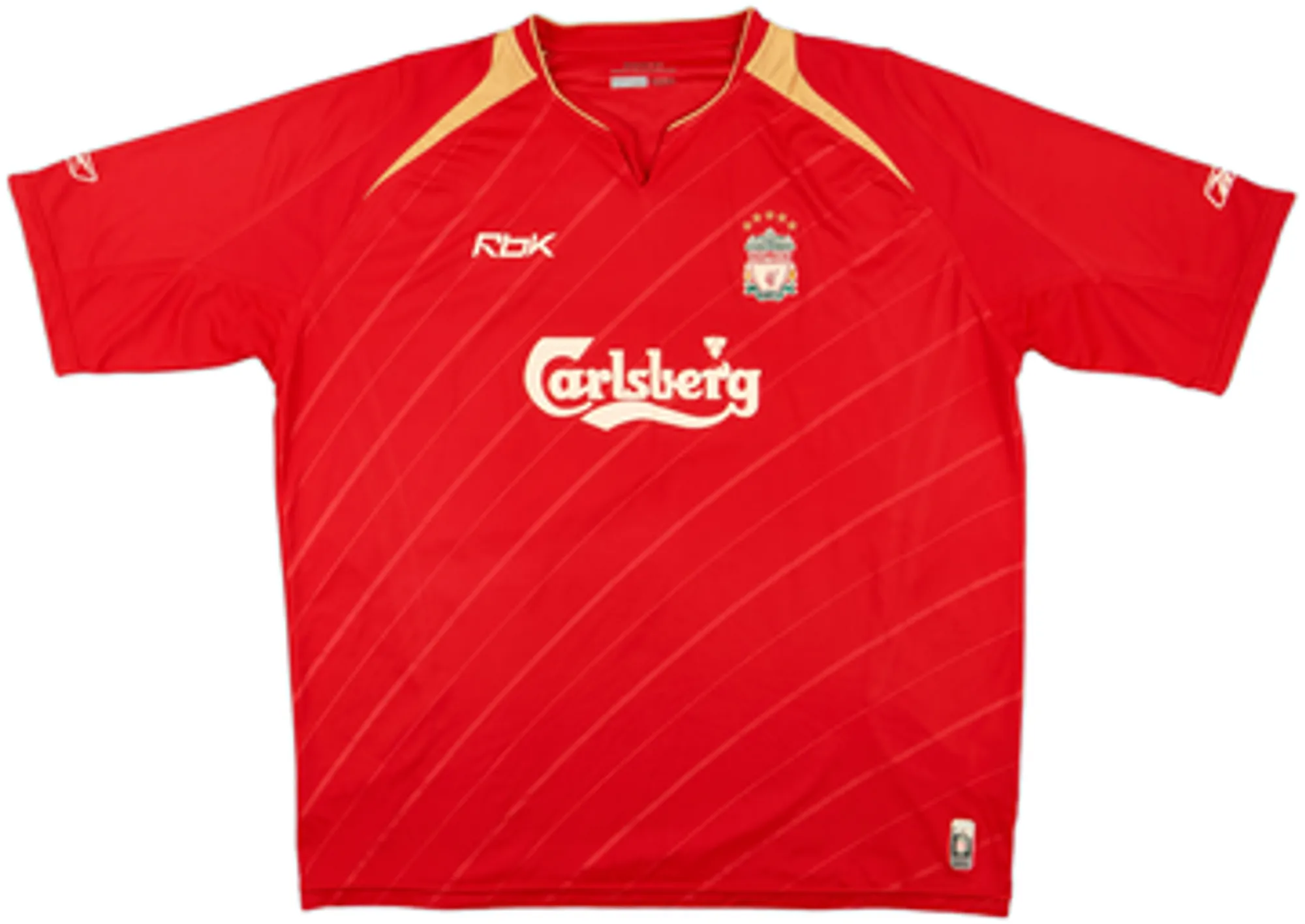 Reebok Liverpool Mens SS Home Shirt 2005/06