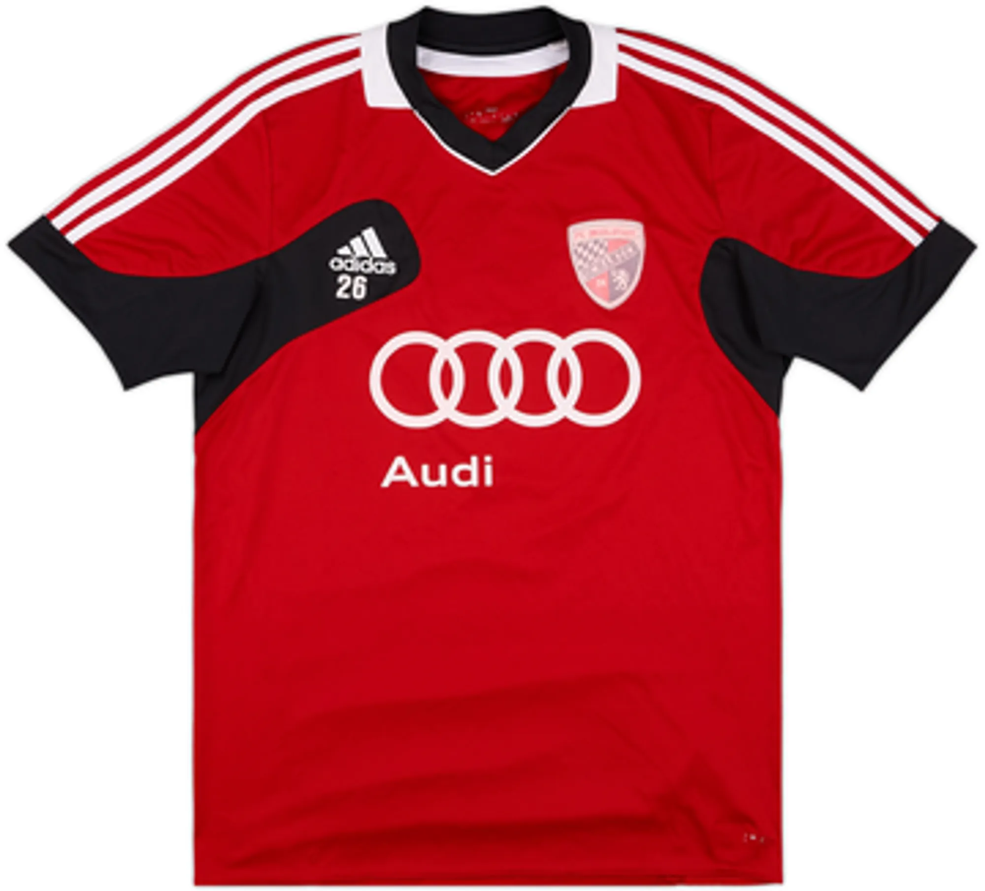 adidas FC Ingolstadt 04 Boys SS Player Issue Home Shirt 2011/12