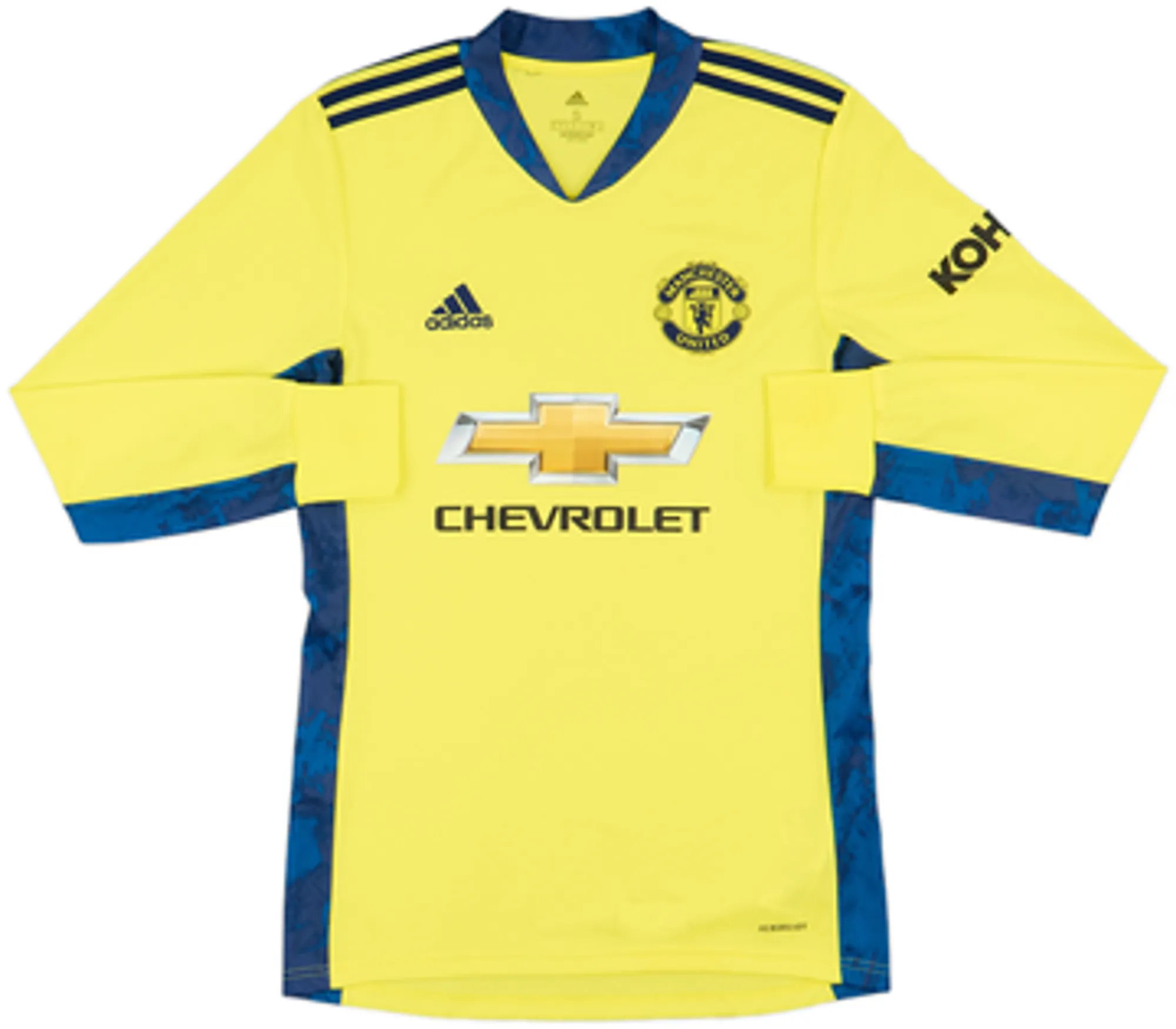 adidas Manchester United Mens LS Goalkeeper Home Shirt 2020/21