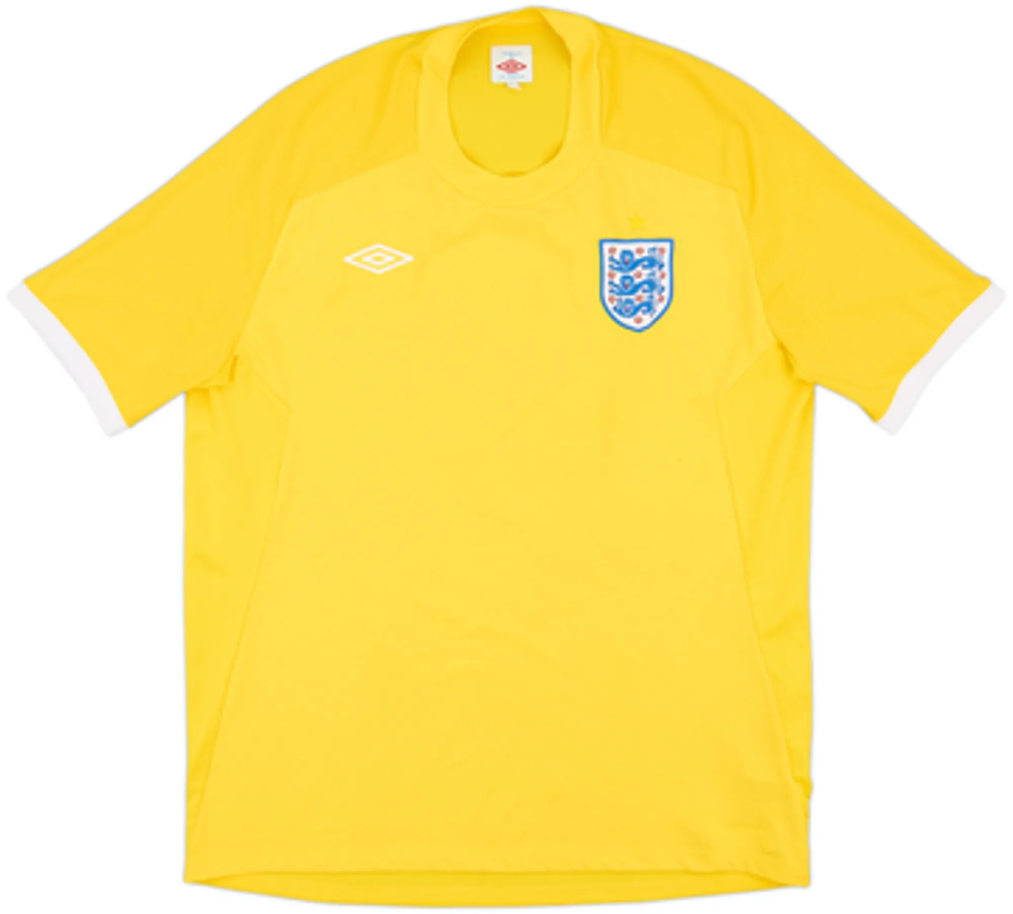 Umbro England Mens LS Goalkeeper Home Shirt 2010