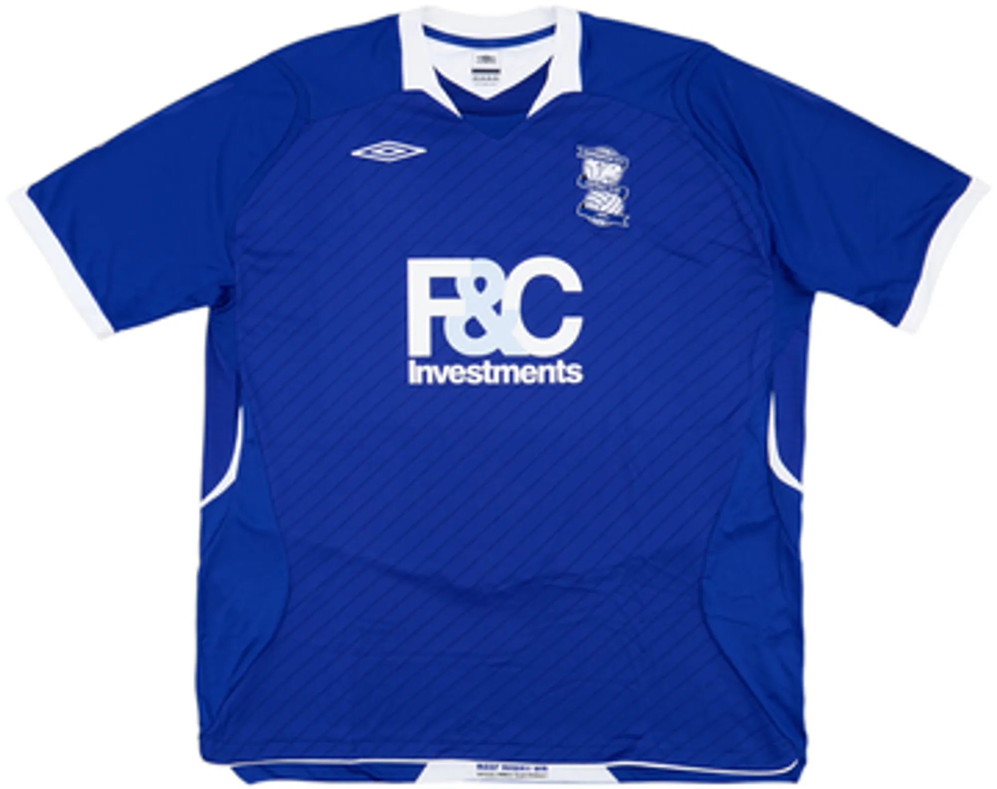 Umbro Birmingham City Mens SS Home Shirt 2008/09