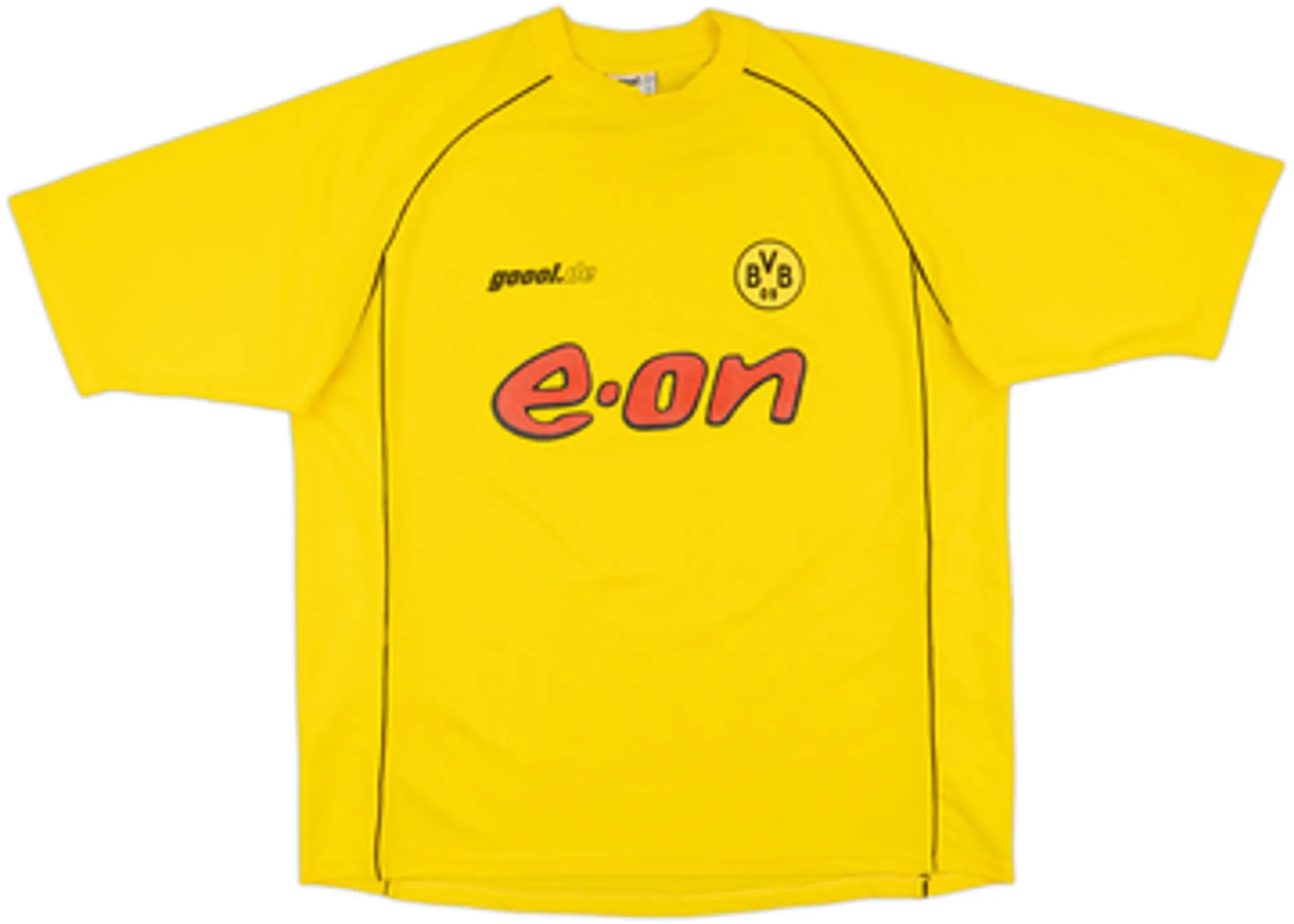 Home Borussia Dortmund Mens SS Home European Shirt 2001/02