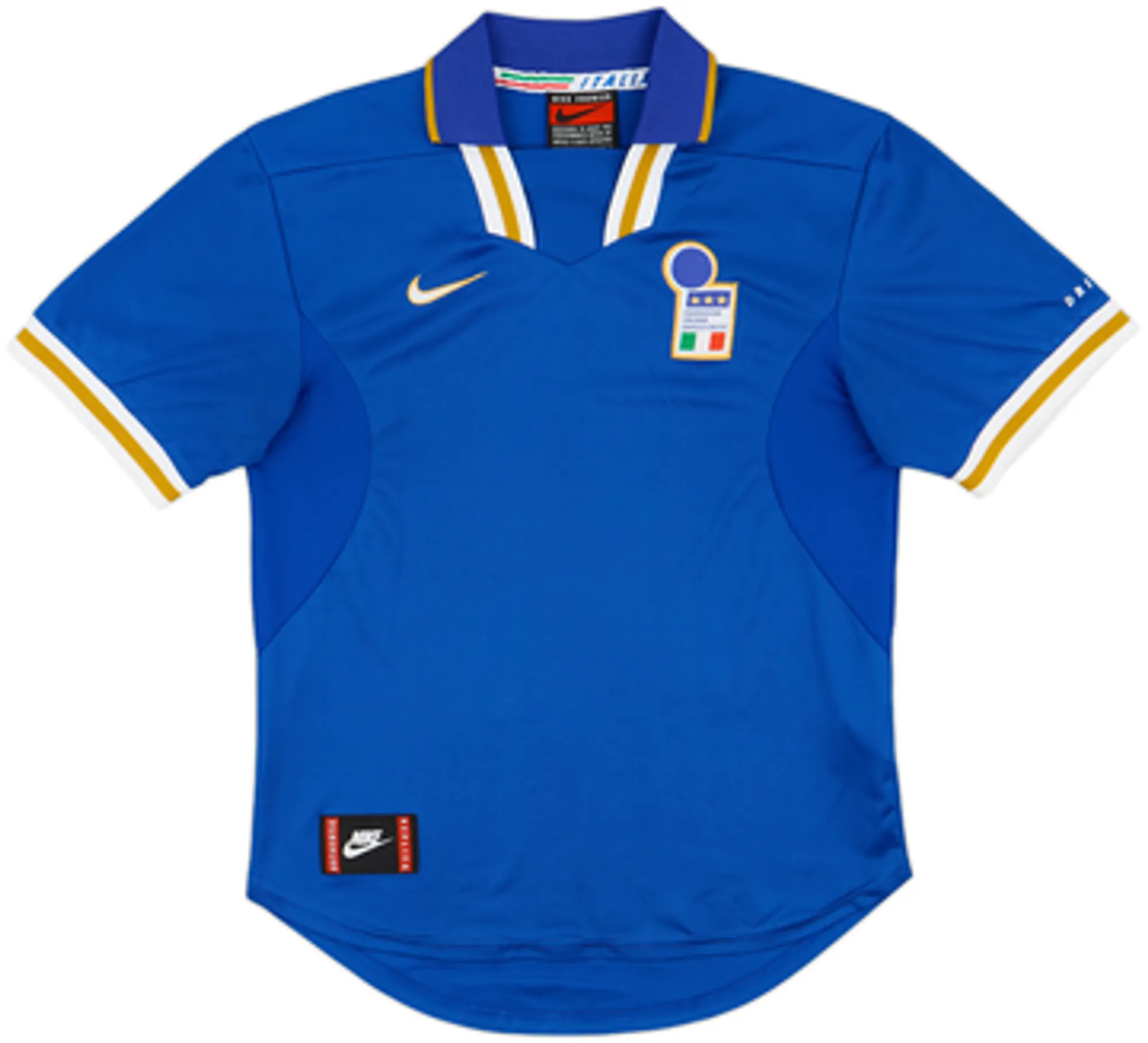 Nike Italy Mens SS Home Shirt 1996
