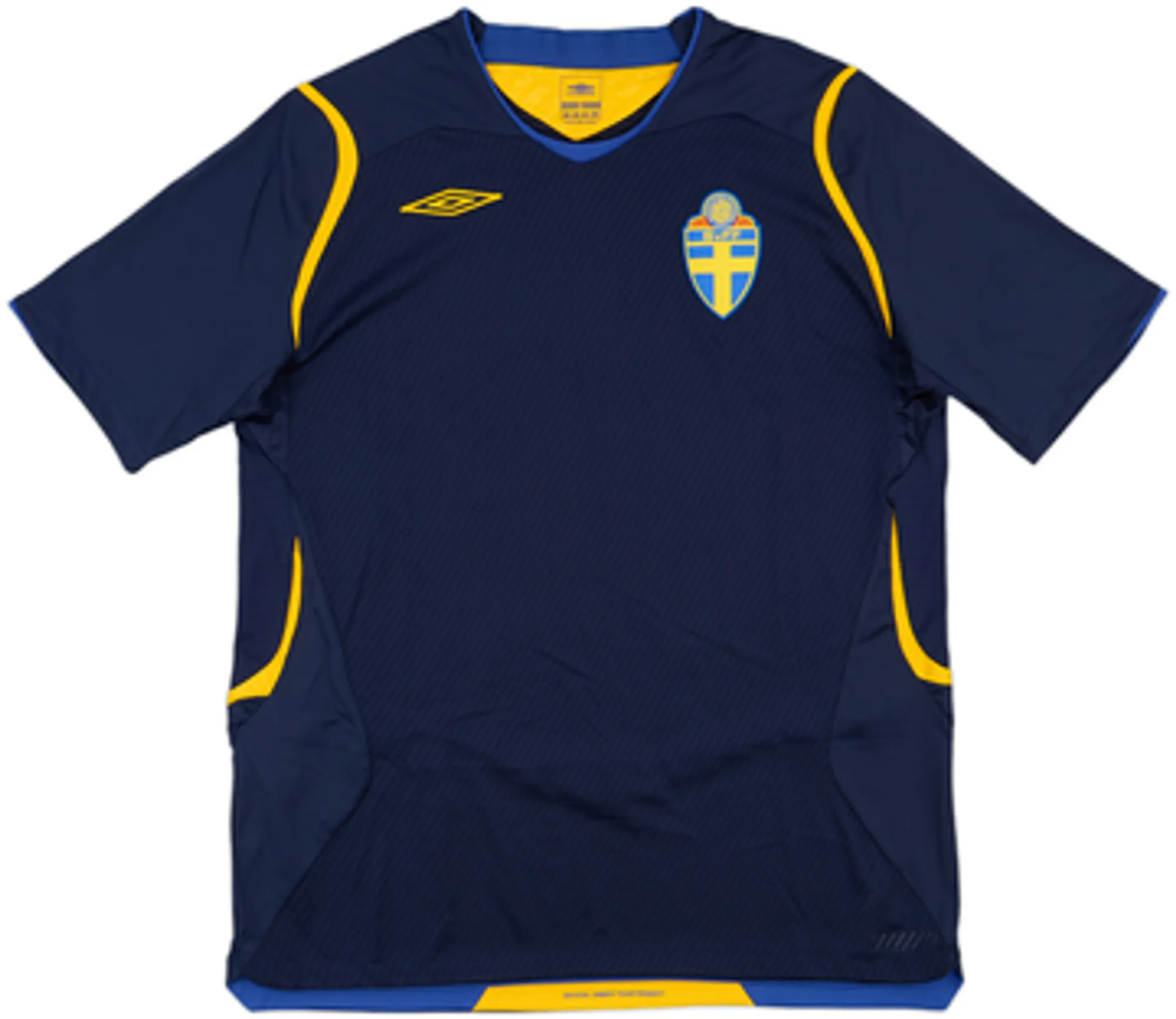 Umbro Sweden Mens SS Away Shirt 2008