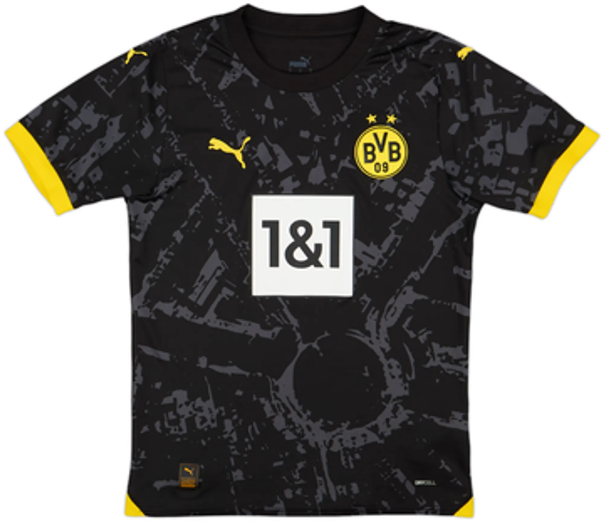 Puma Borussia Dortmund Mens SS Away Shirt 2023/24