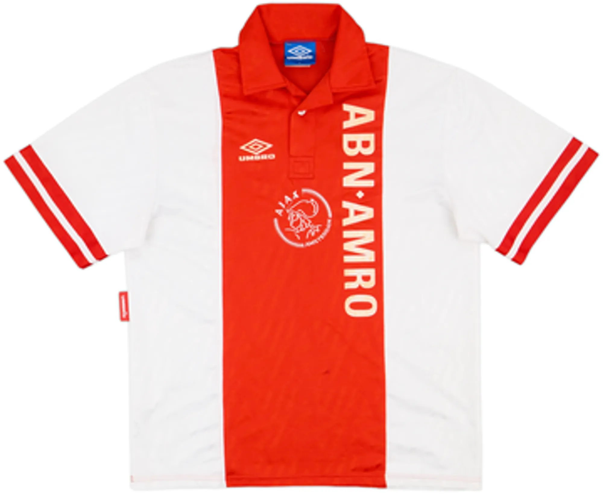 Umbro Ajax Mens SS Home Shirt 1993/94