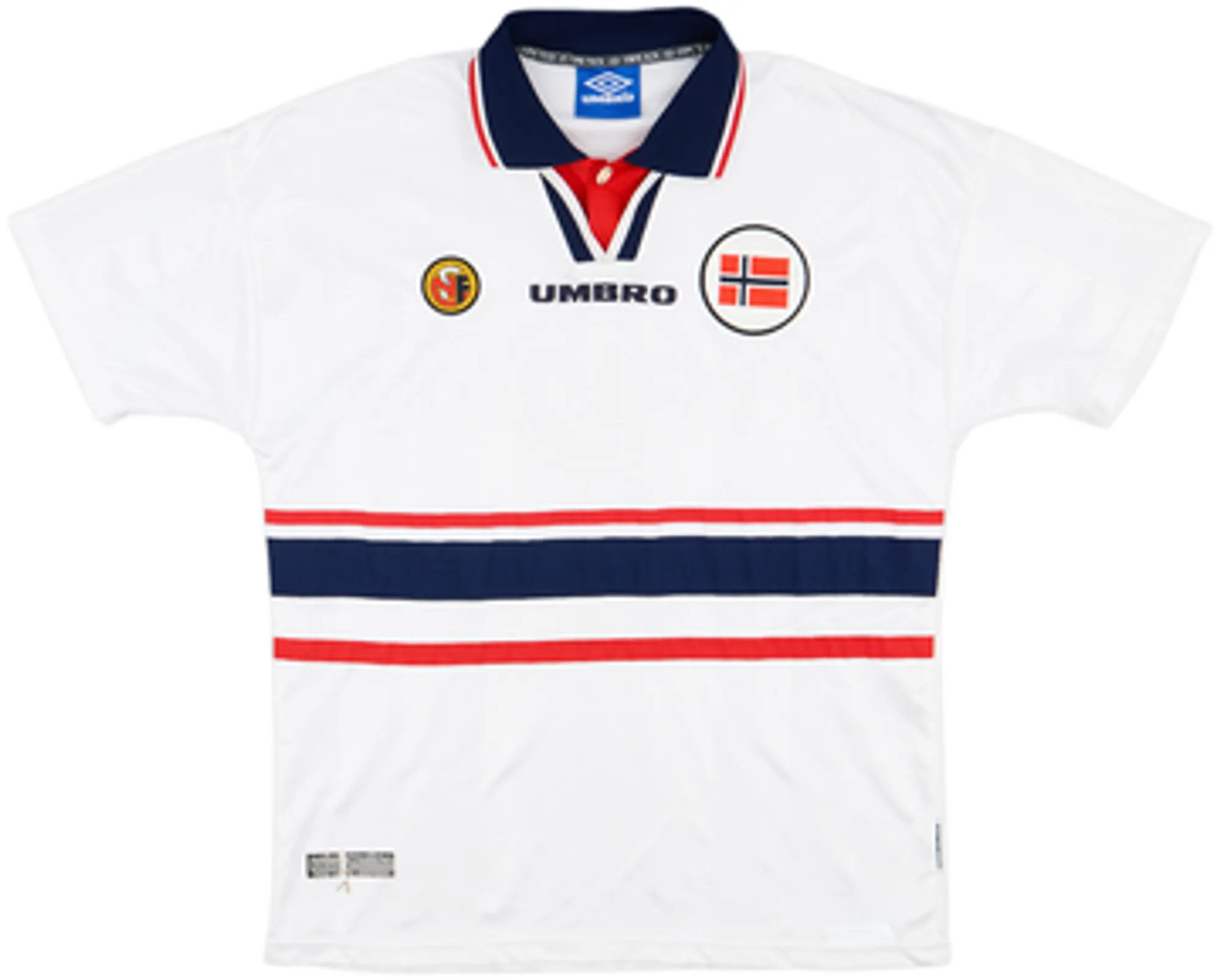 Umbro Norway Mens SS Away Shirt 1998