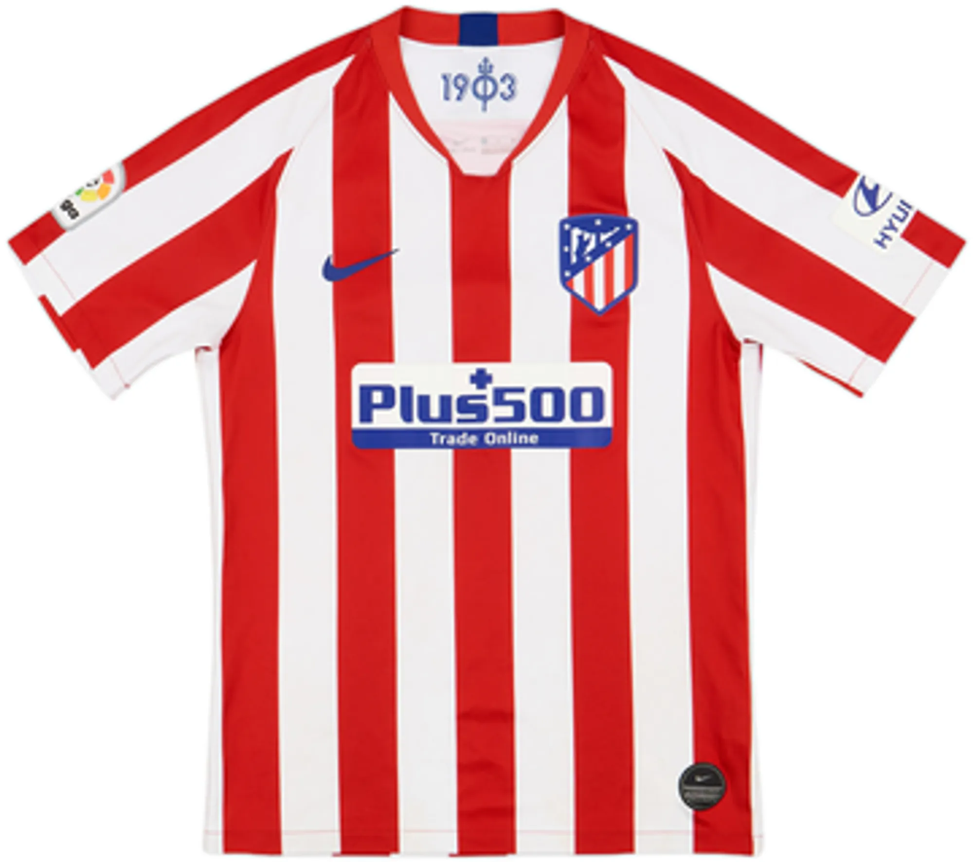 Nike Atlético Madrid Mens SS Home Shirt 2019/20
