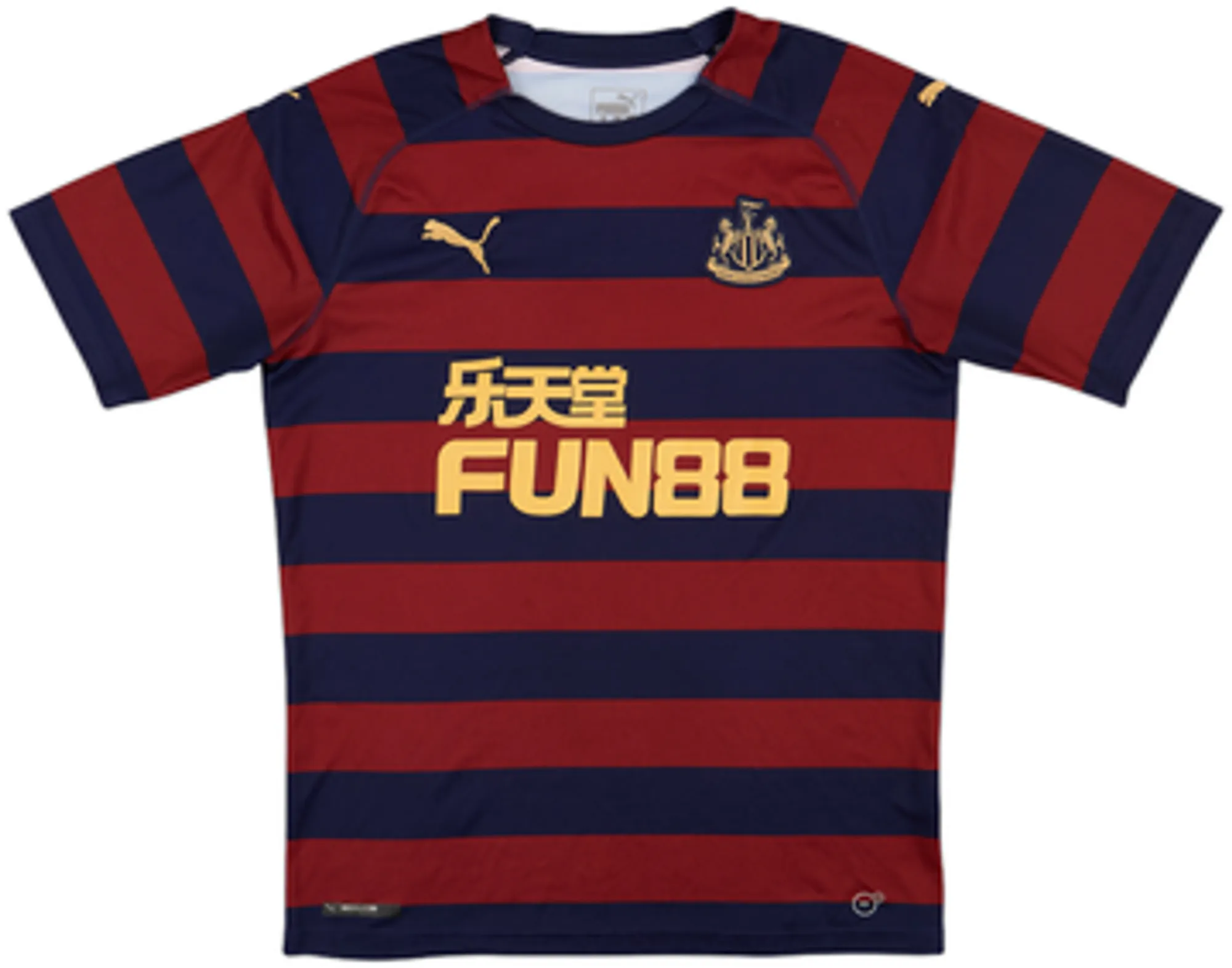 Puma Newcastle United Mens SS Away Shirt 2018/19