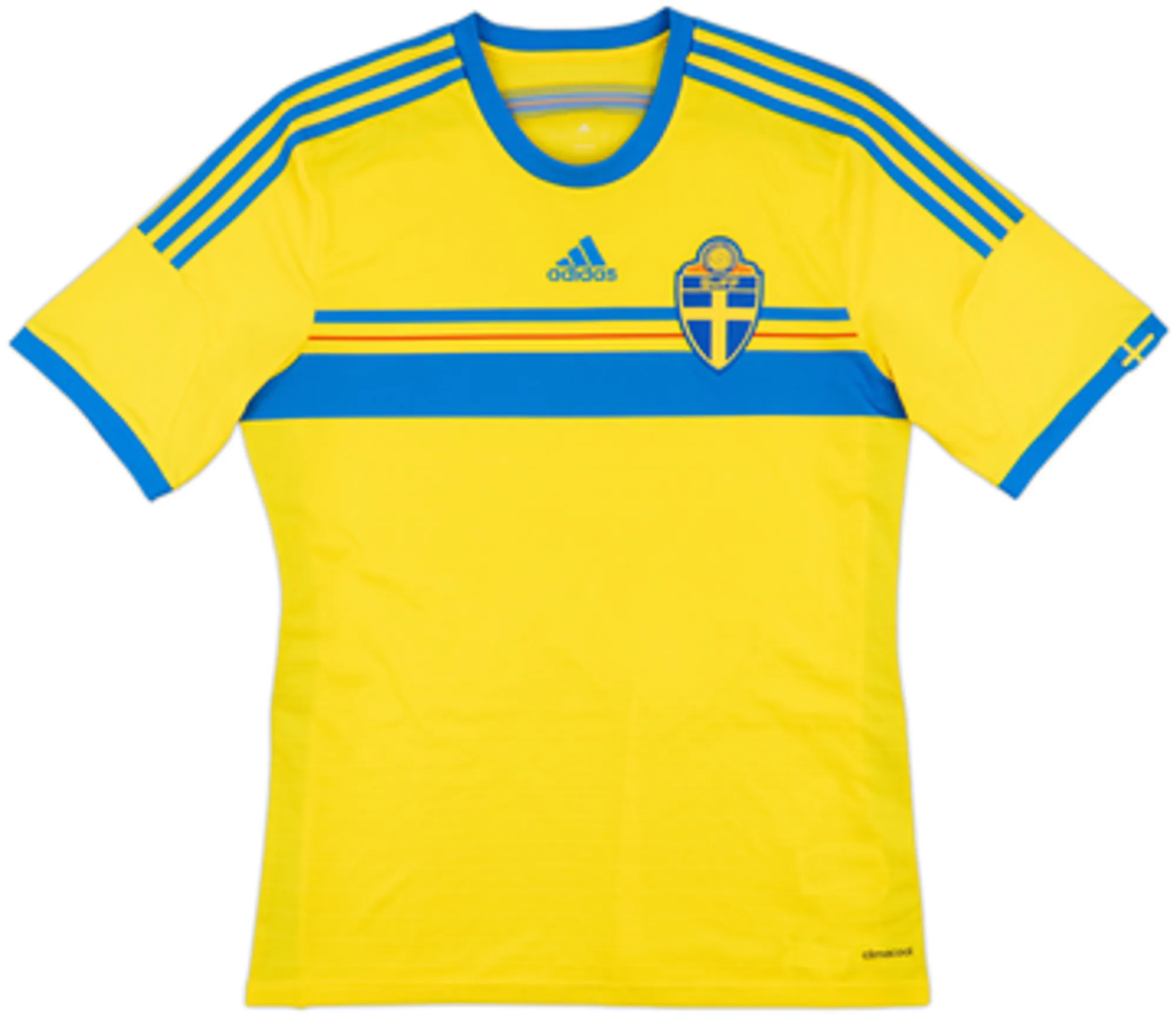 adidas Sweden Mens SS Home Shirt 2014
