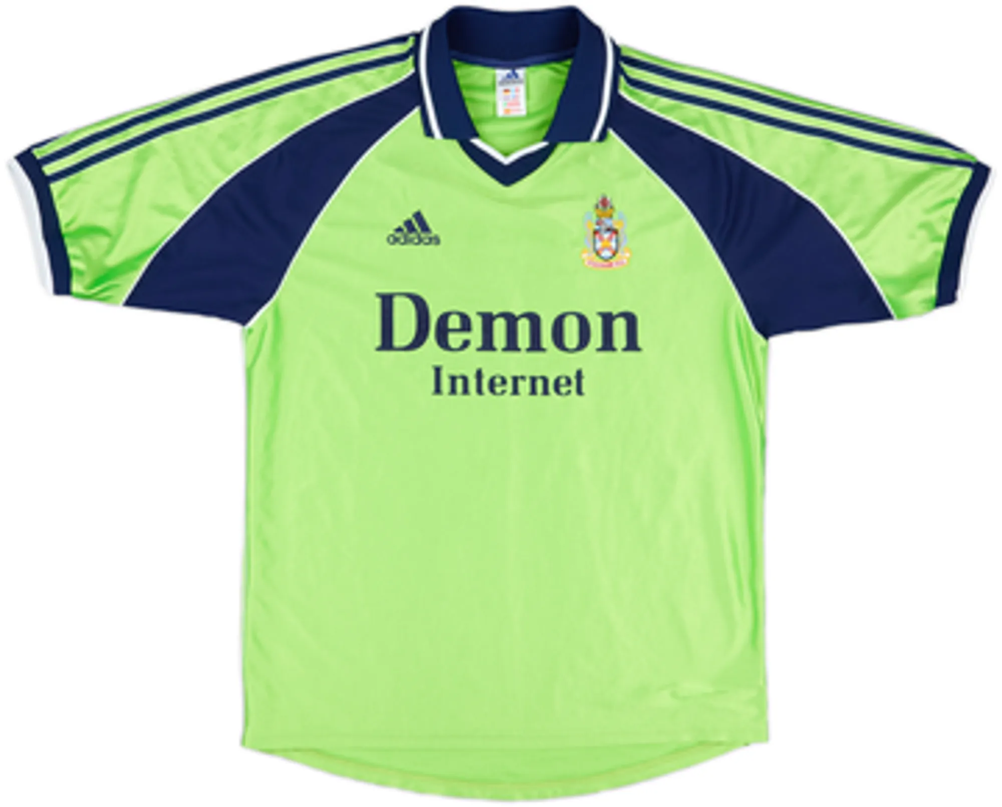 adidas Fulham Mens SS Away Shirt 1999/00