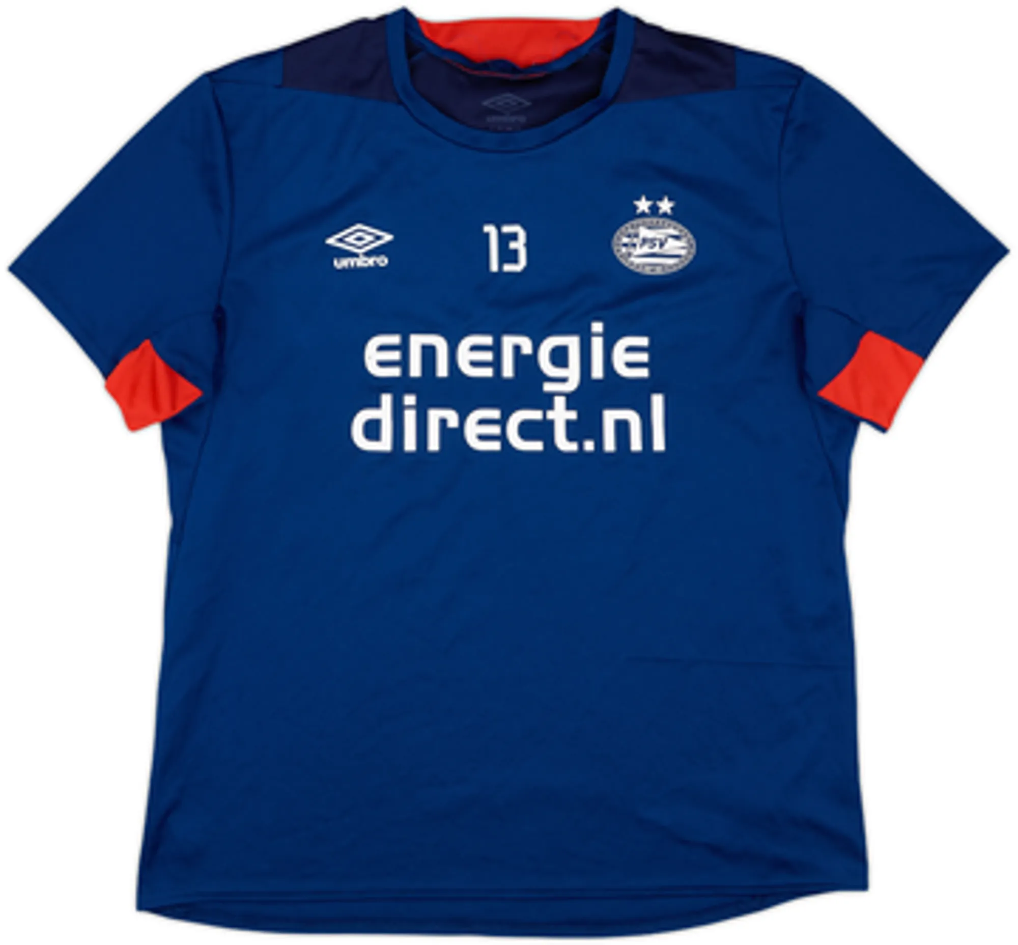 Umbro PSV Eindhoven Mens SS Player Issue Home Shirt 2018/19