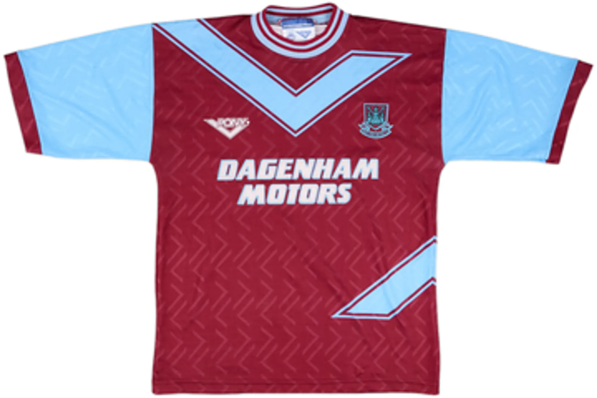 Home West Ham United Mens SS Home Shirt 1993/95