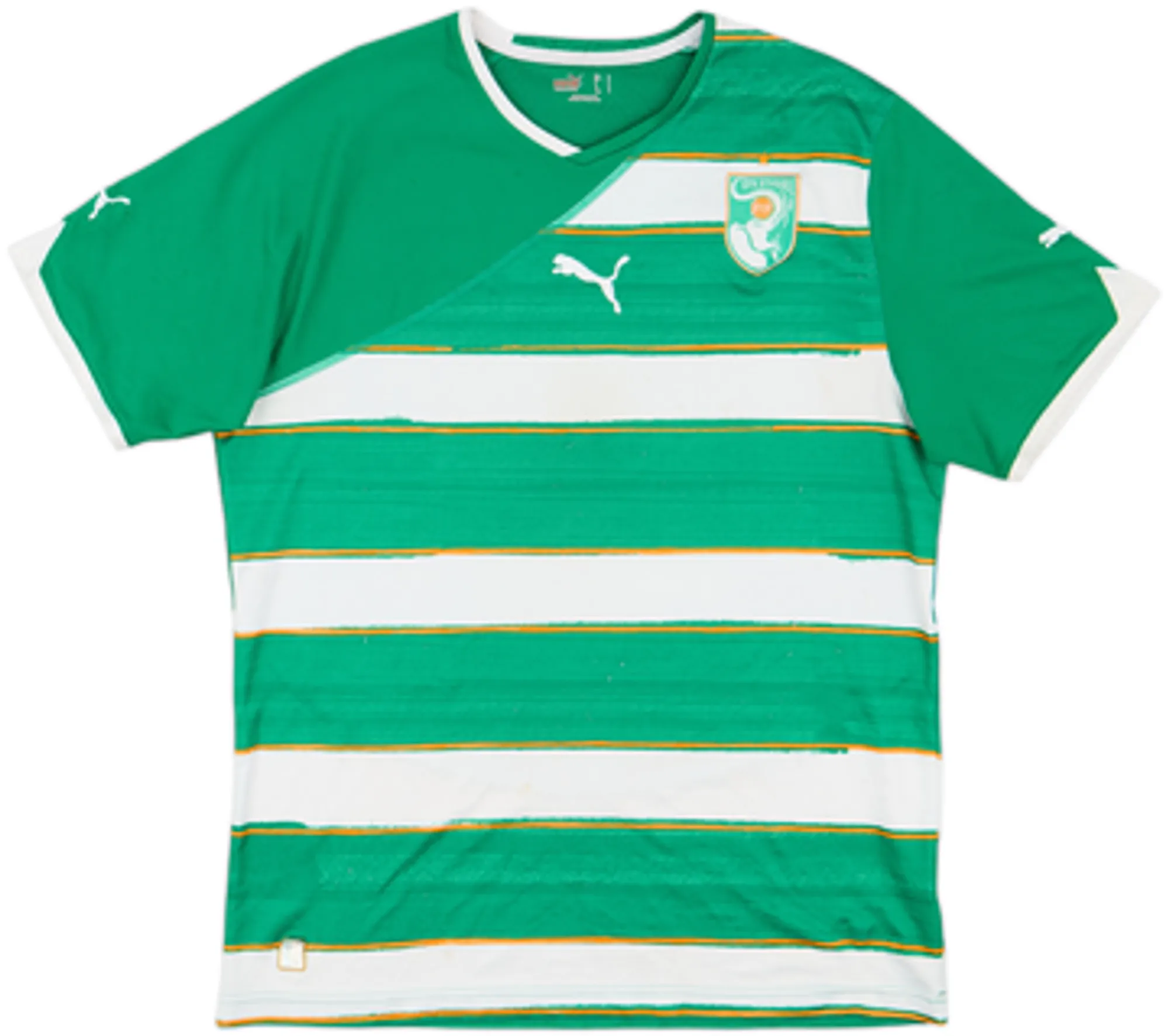 Puma Ivory Coast Mens SS Away Shirt 2010