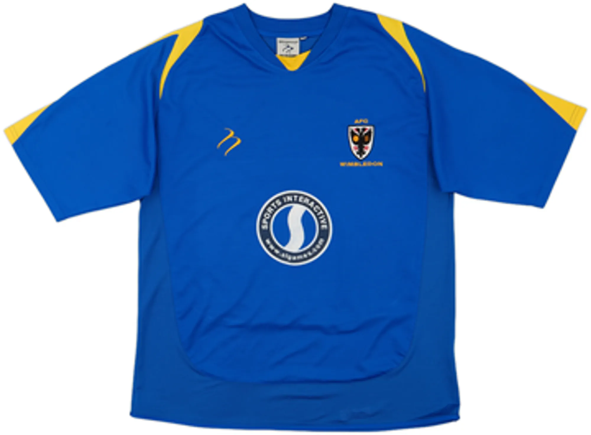 Home AFC Wimbledon Mens SS Home Shirt 2006/08