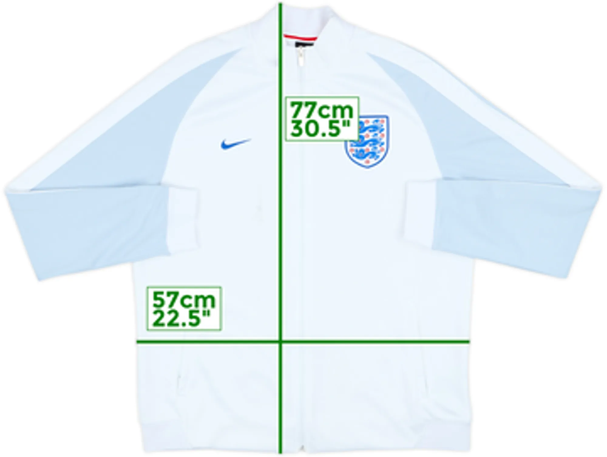 2016-17 England Nike Track Jacket - 6/10 - (M)