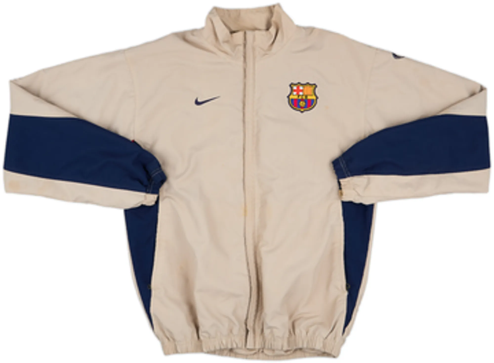 2003-04 Barcelona Nike Track Jacket - 7/10 - (XL.Boys)