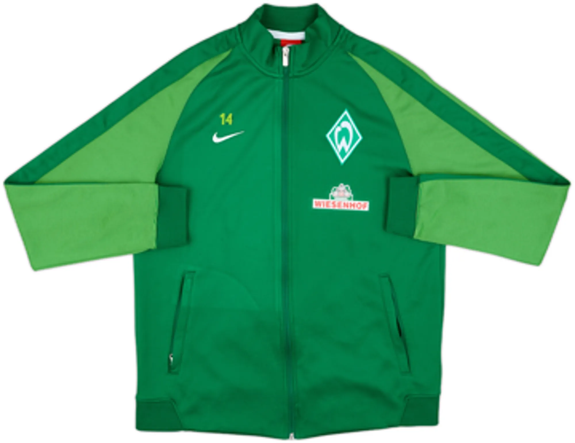 2016-17 Werder Bremen Nike Player Issue Track Jacket #14 - 5/10 - (L)