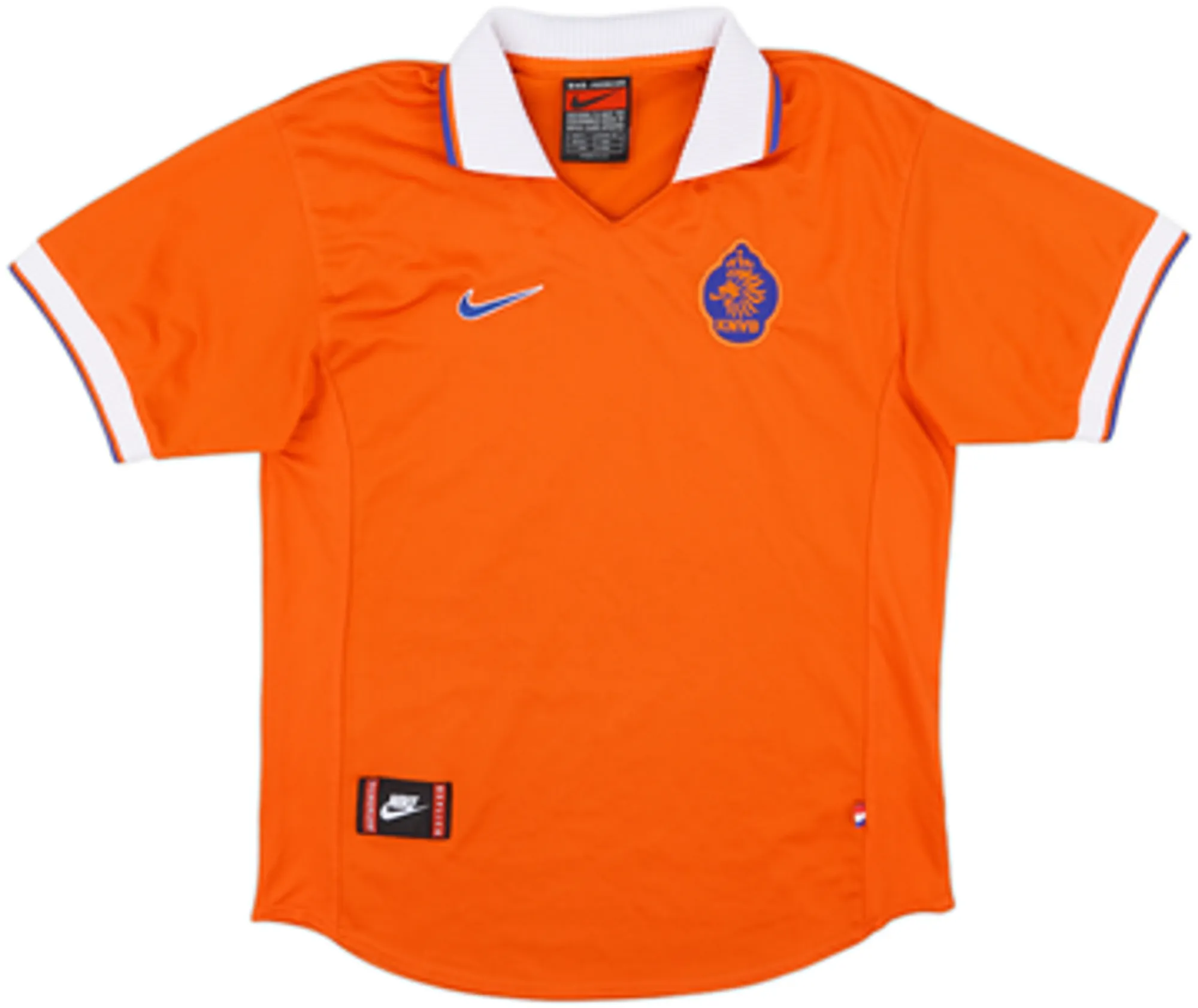 Nike Netherlands Mens SS Home Shirt 1997