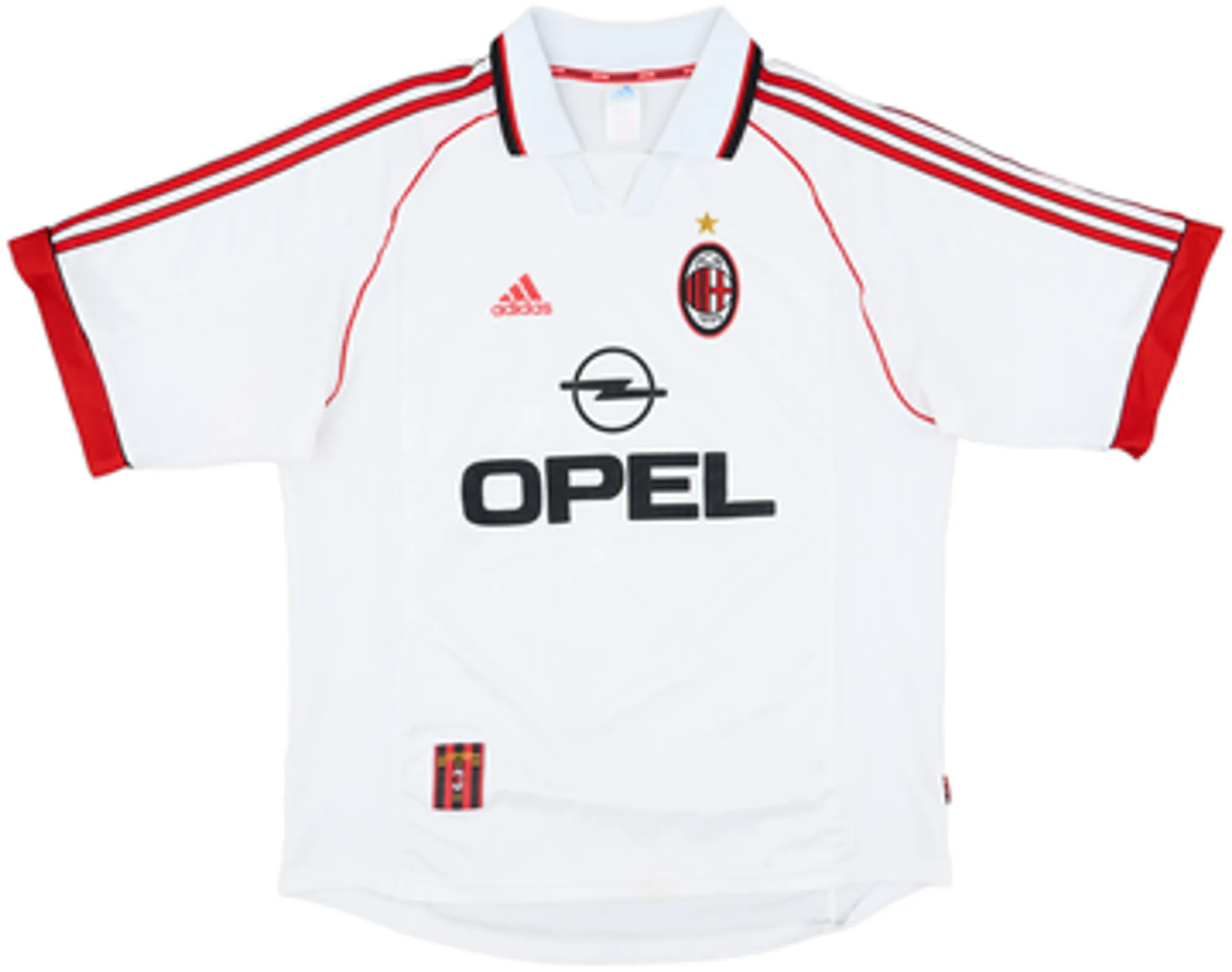 adidas AC Milan Mens SS Away Shirt 1998/99