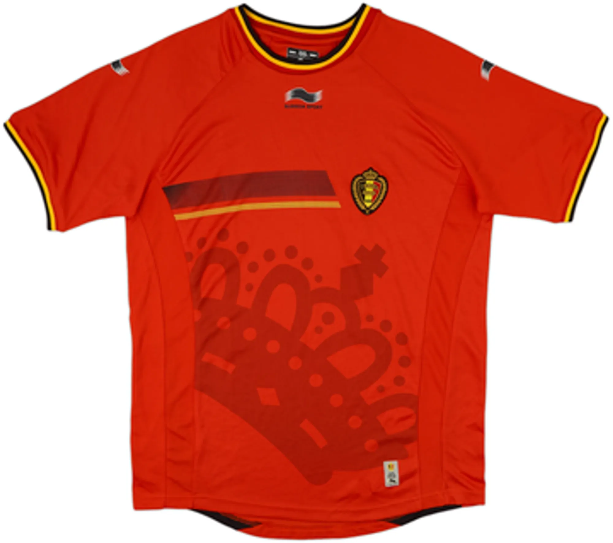 Burrda Belgium Mens SS Home Shirt 2014