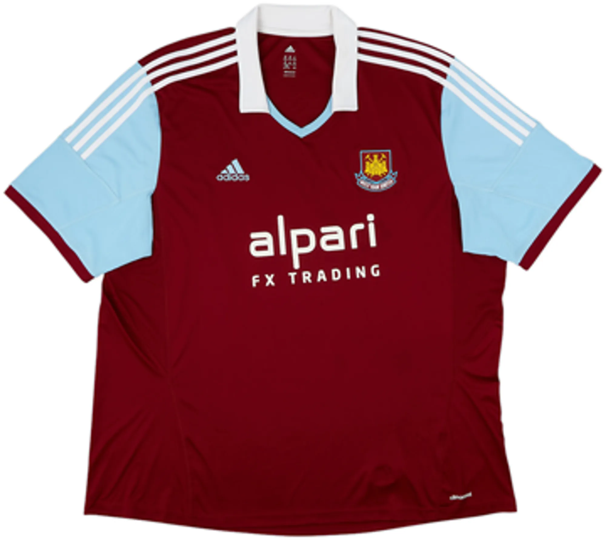 adidas West Ham United Mens SS Home Shirt 2013/14