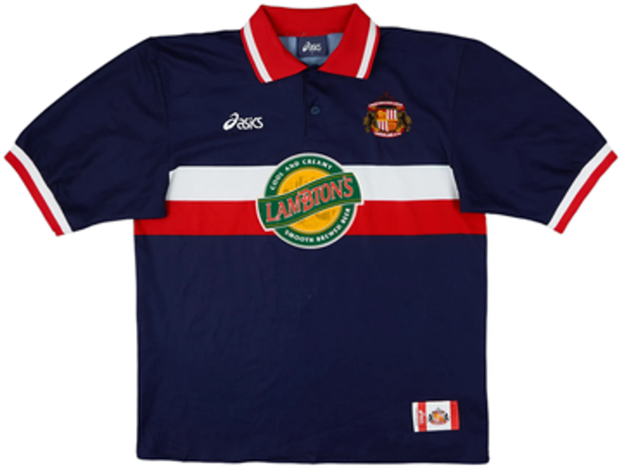 Asics Sunderland Mens SS Away Shirt 1998/99