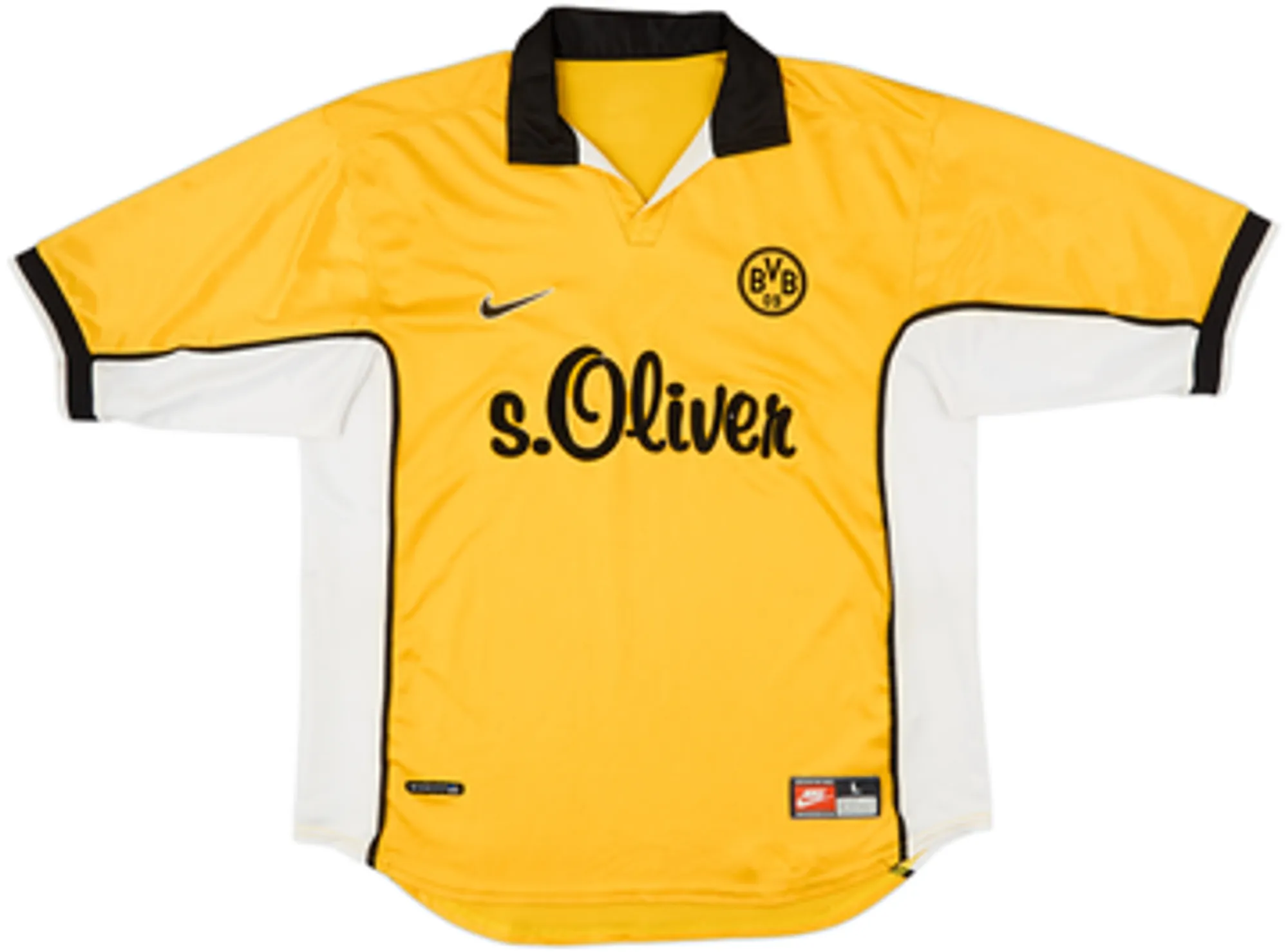 Nike Borussia Dortmund Mens SS Home Shirt 1998/00