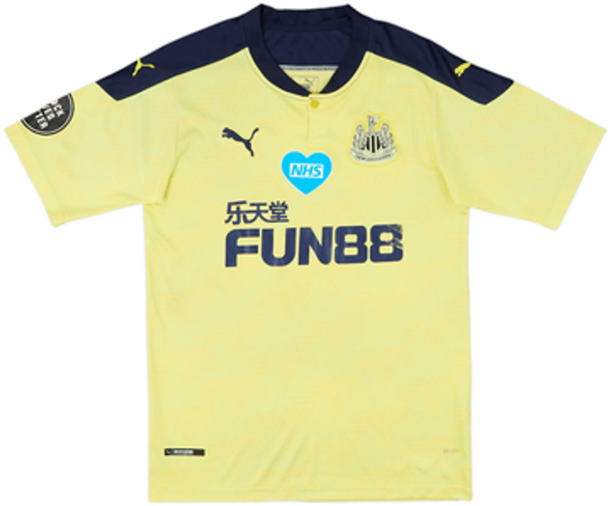 Puma Newcastle United Mens SS Away Shirt 2020/21