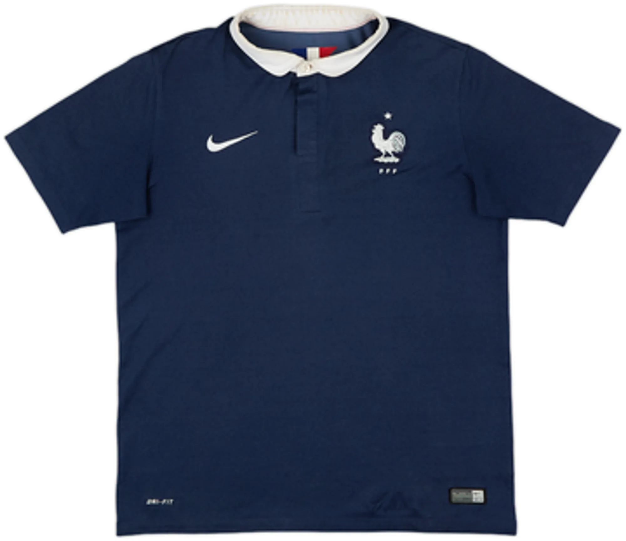 Nike France Boys SS Home Shirt 2014