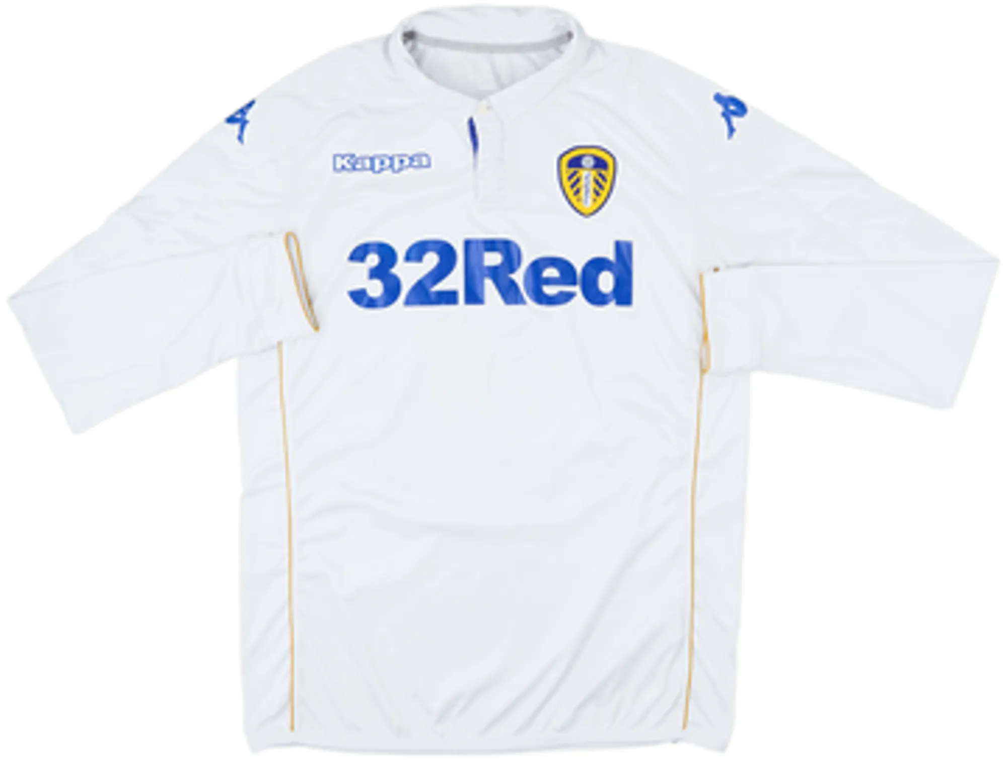 Kappa Leeds United Mens LS Home Shirt 2015/16